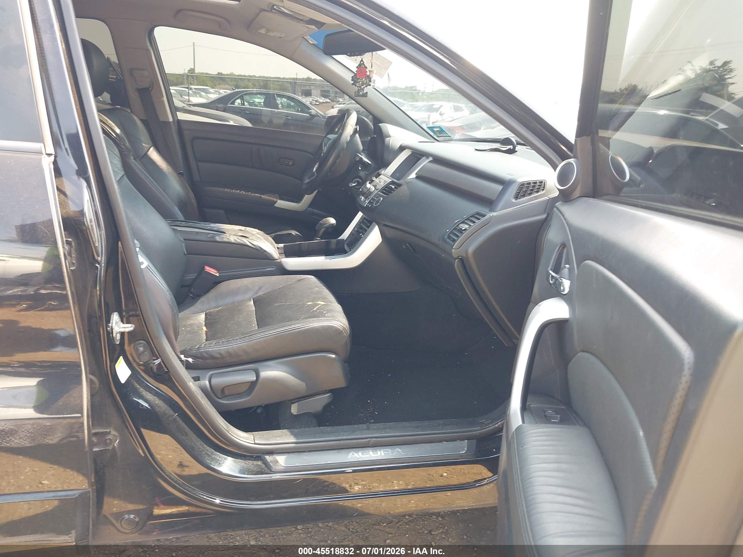 2008 Acura Rdx   Black vin: 5J8TB18548A019963