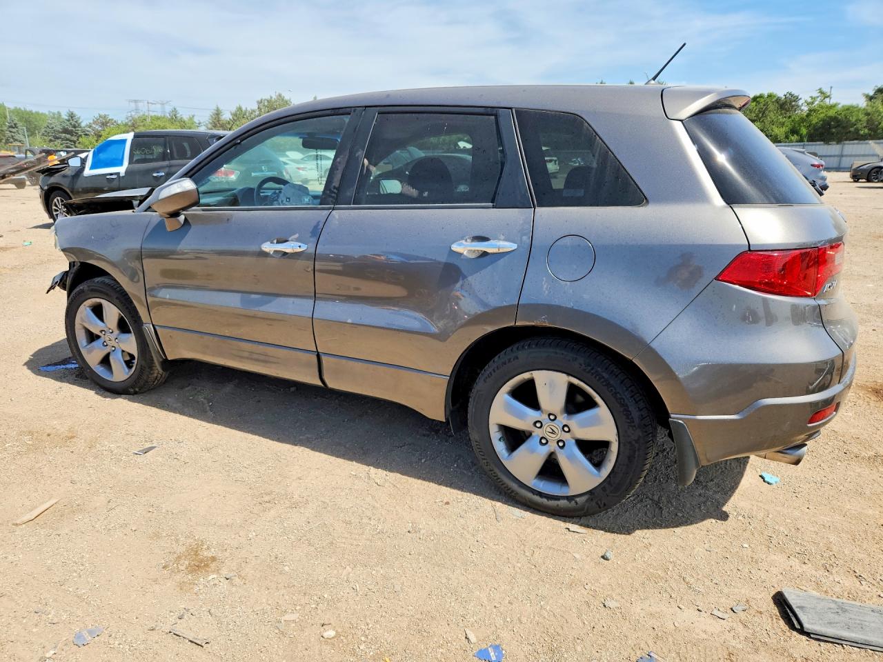 2007 Acura Rdx Technology Gray vin: 5J8TB18557A019565