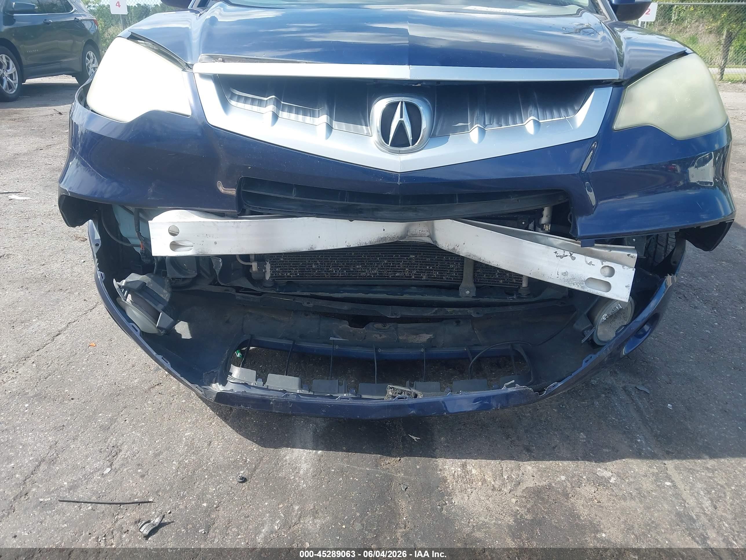 2009 Acura Rdx   Синий vin: 5J8TB18559A000274