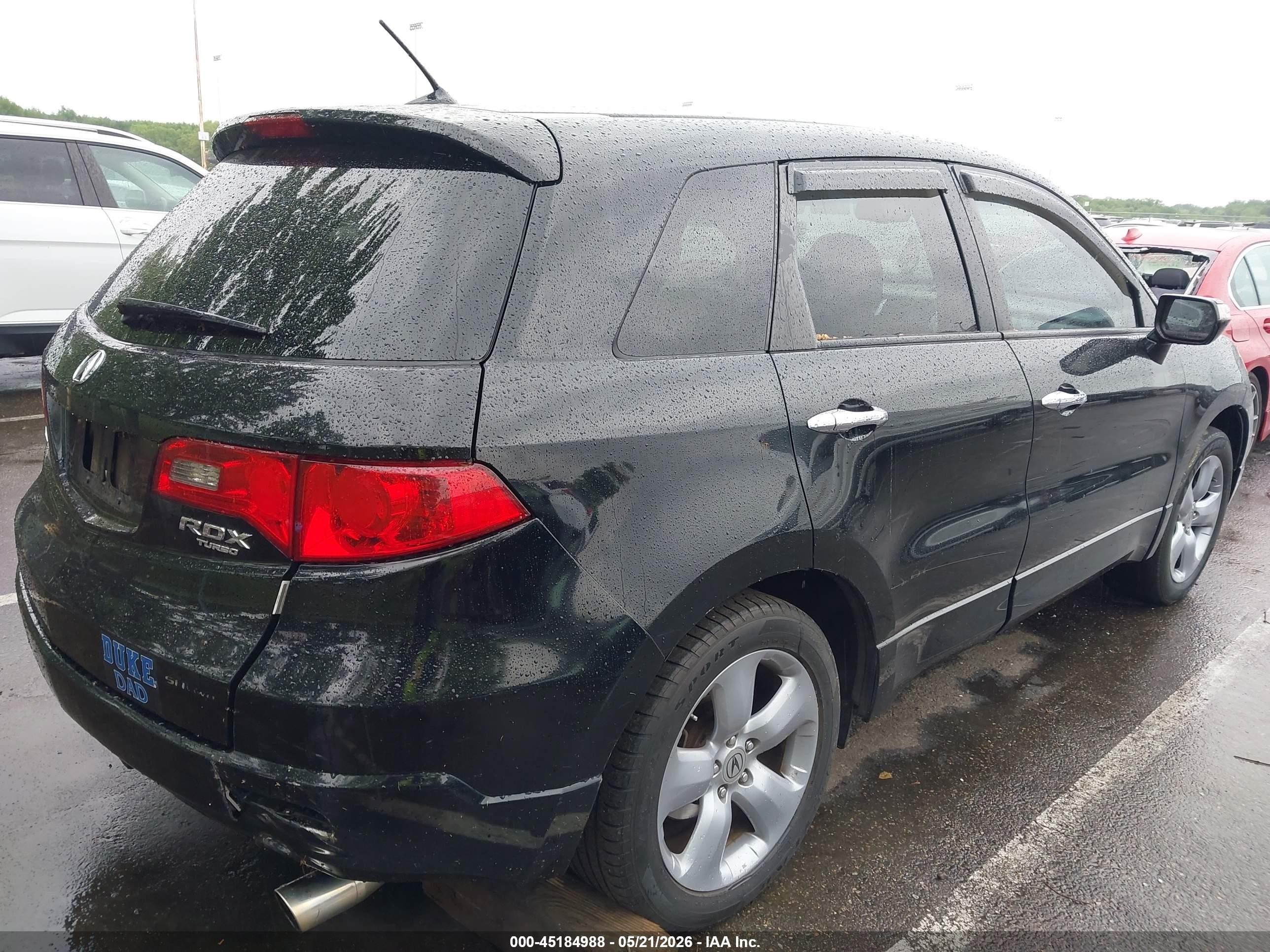 2009 Acura Rdx   Черный vin: 5J8TB18569A002339