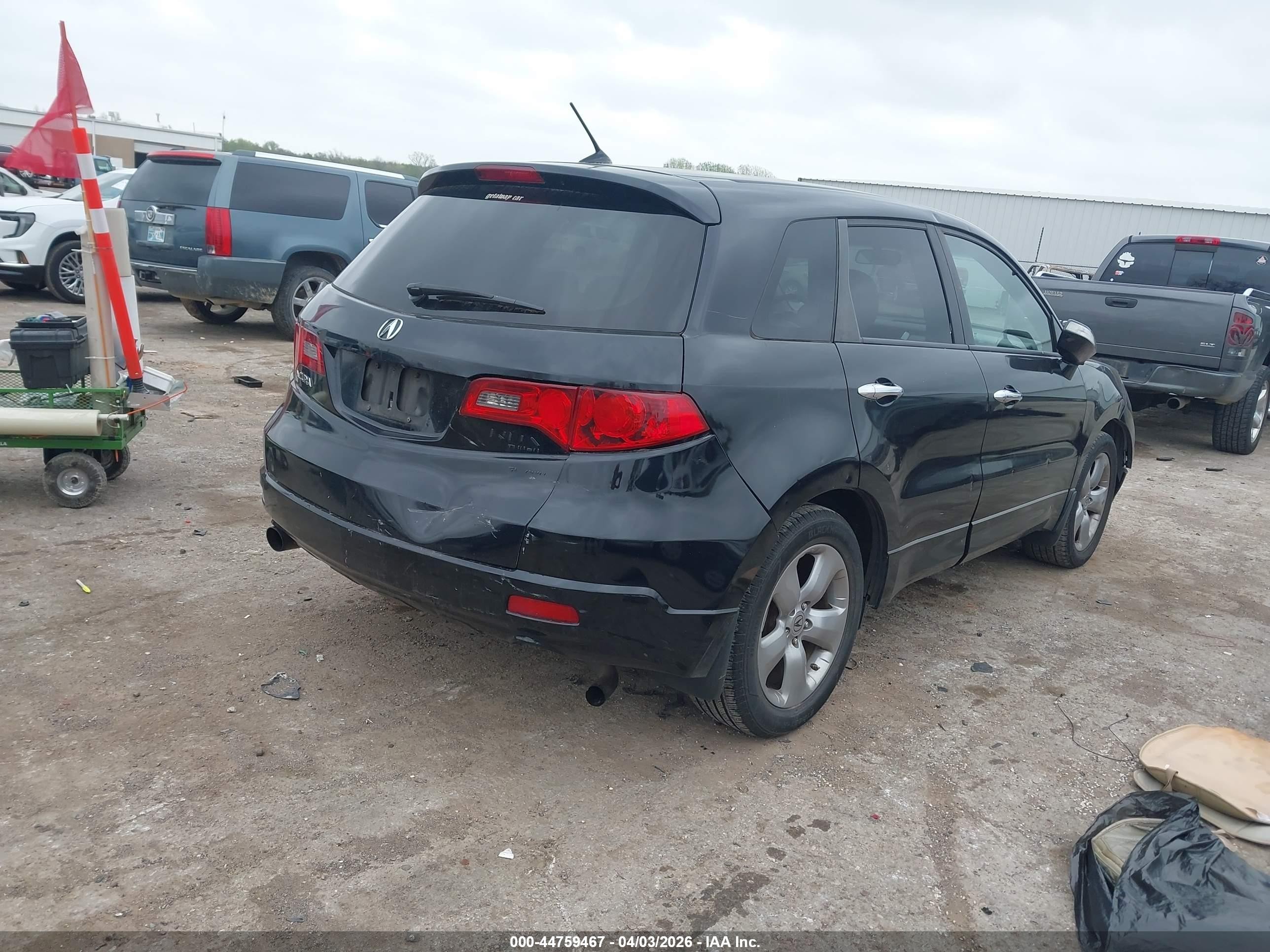 2007 Acura Rdx   Черный vin: 5J8TB18577A016859