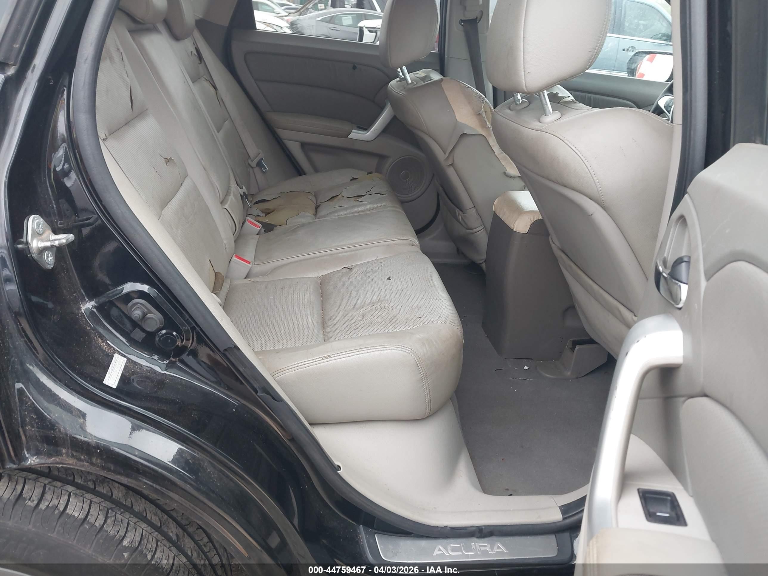 2007 Acura Rdx   Черный vin: 5J8TB18577A016859
