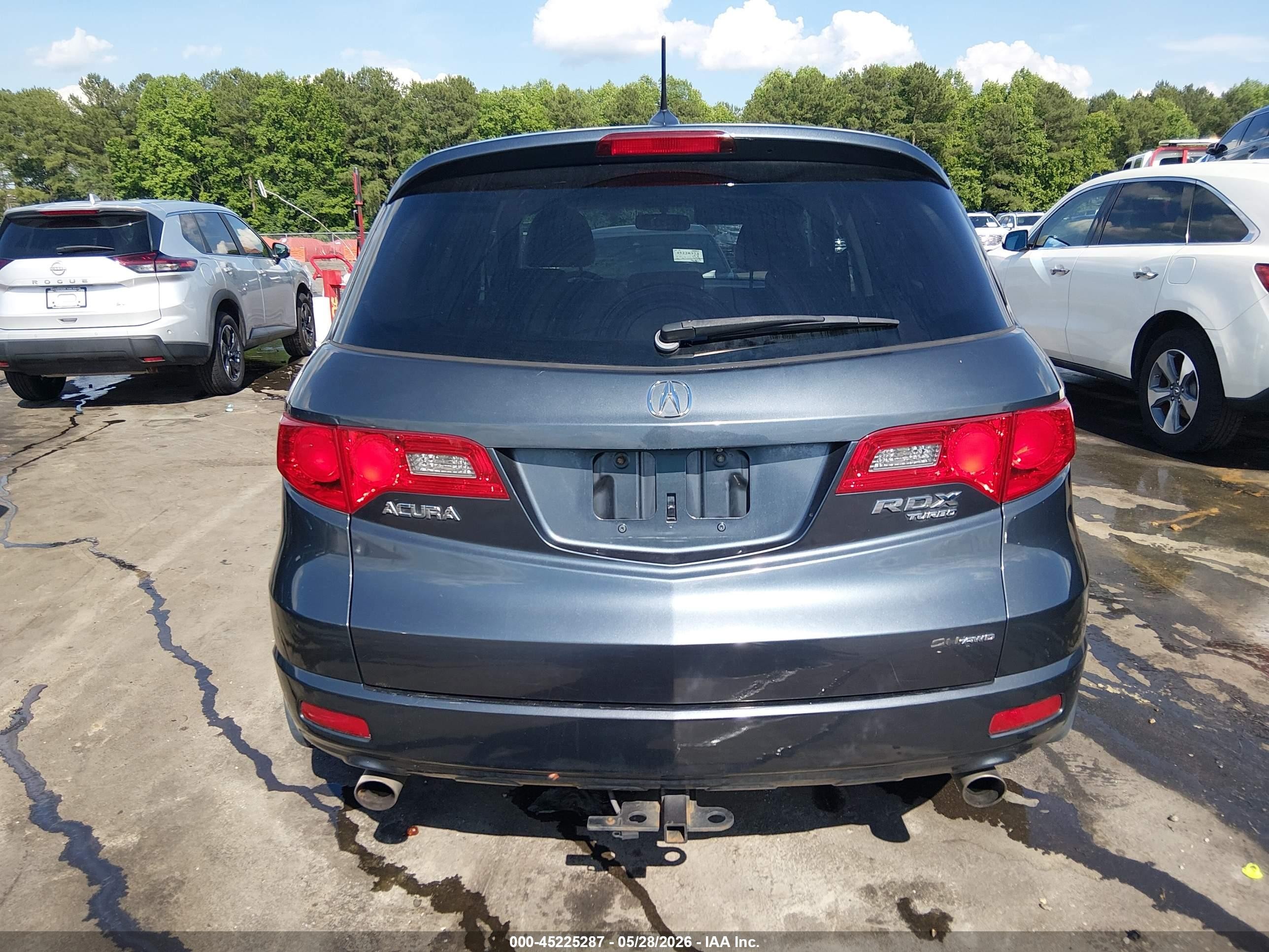 2007 Acura Rdx   Gray vin: 5J8TB18577A020085