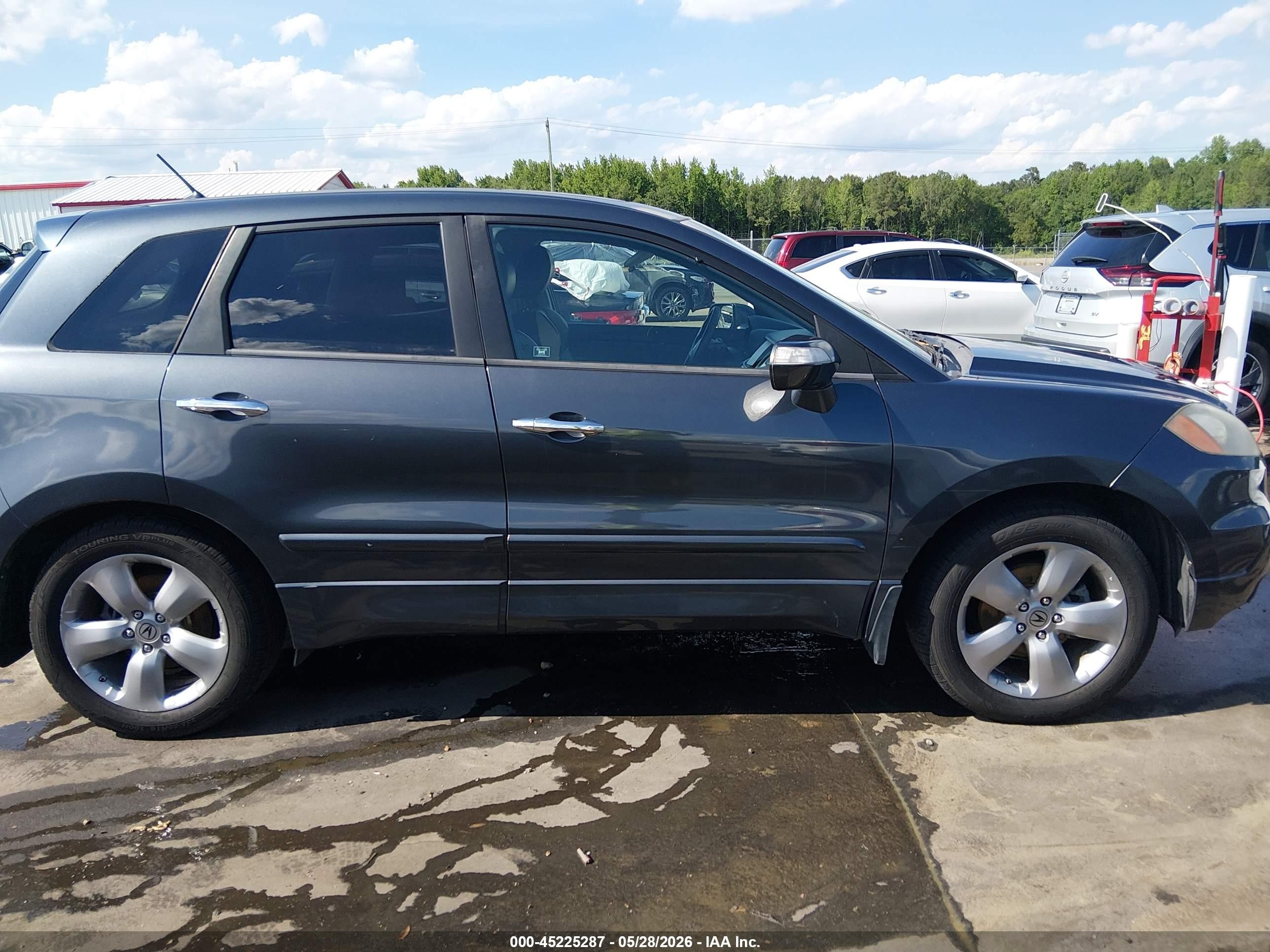 2007 Acura Rdx   Gray vin: 5J8TB18577A020085