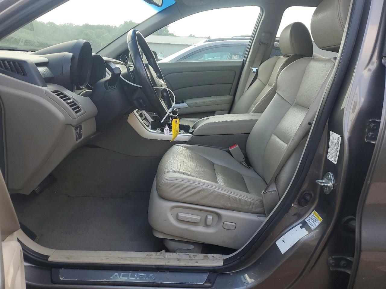 2008 Acura Rdx Technology Gray vin: 5J8TB18578A002378