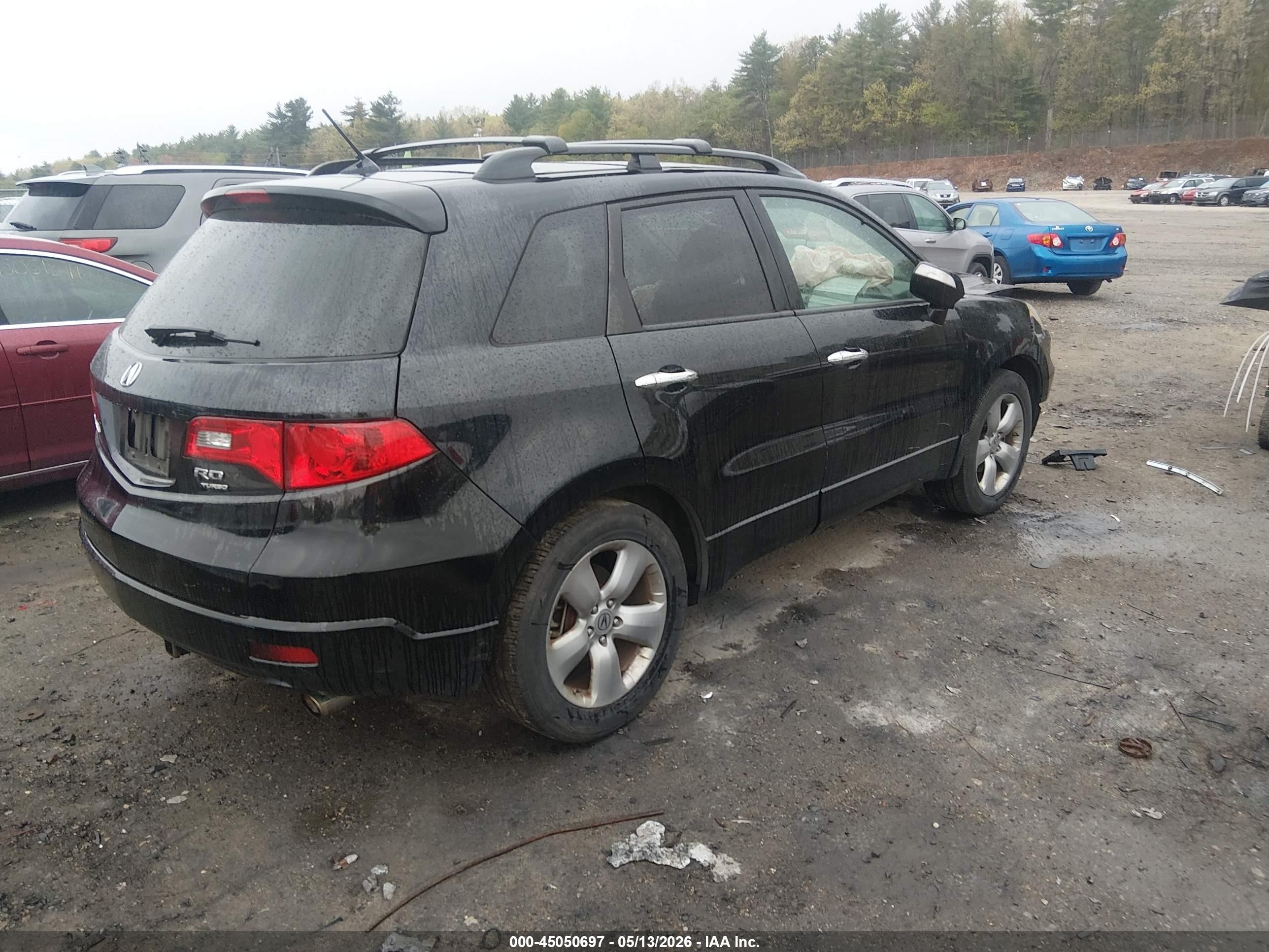 2008 Acura Rdx   Black vin: 5J8TB18578A010237