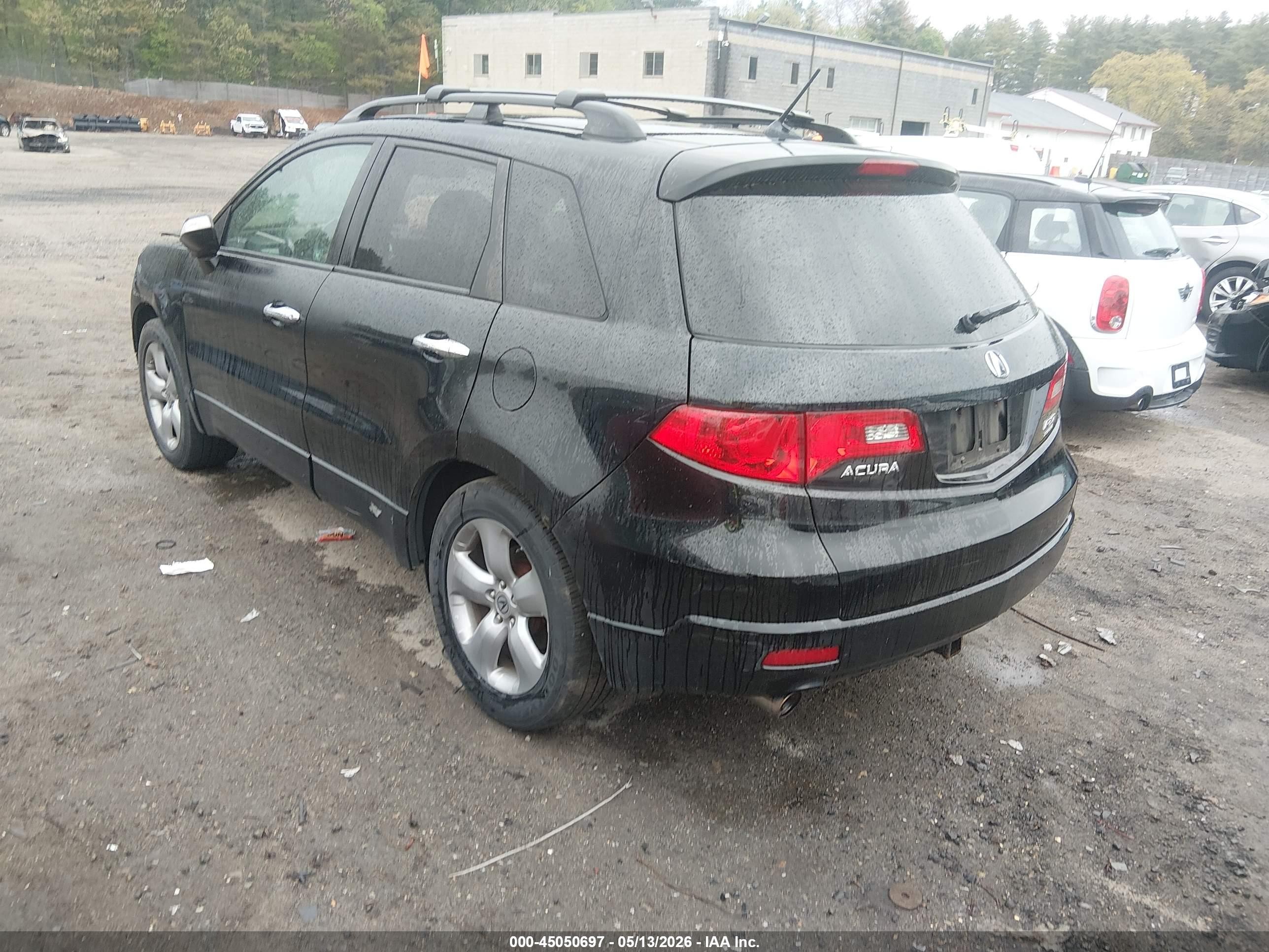 2008 Acura Rdx   Black vin: 5J8TB18578A010237