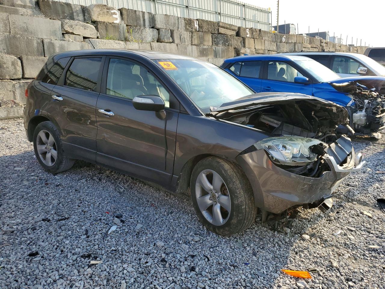 2009 Acura Rdx Technology Серый vin: 5J8TB18579A006805