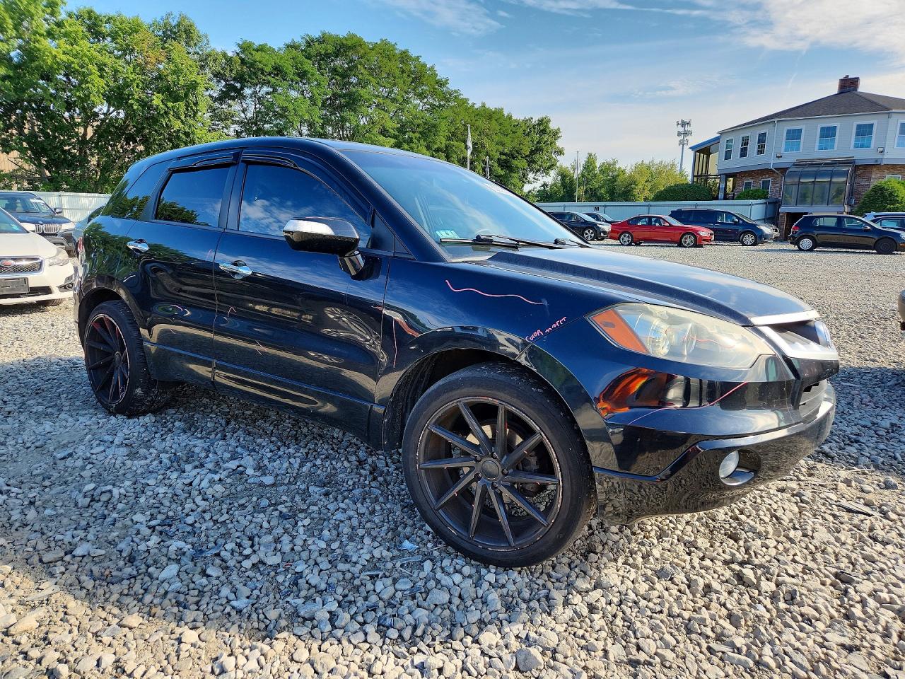 2007 Acura Rdx Technology Черный vin: 5J8TB18597A019357