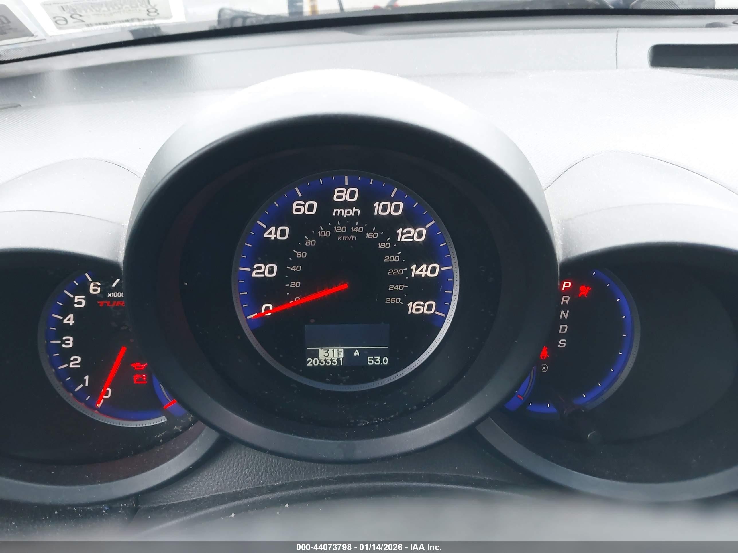 2008 Acura Rdx   White vin: 5J8TB18598A017772