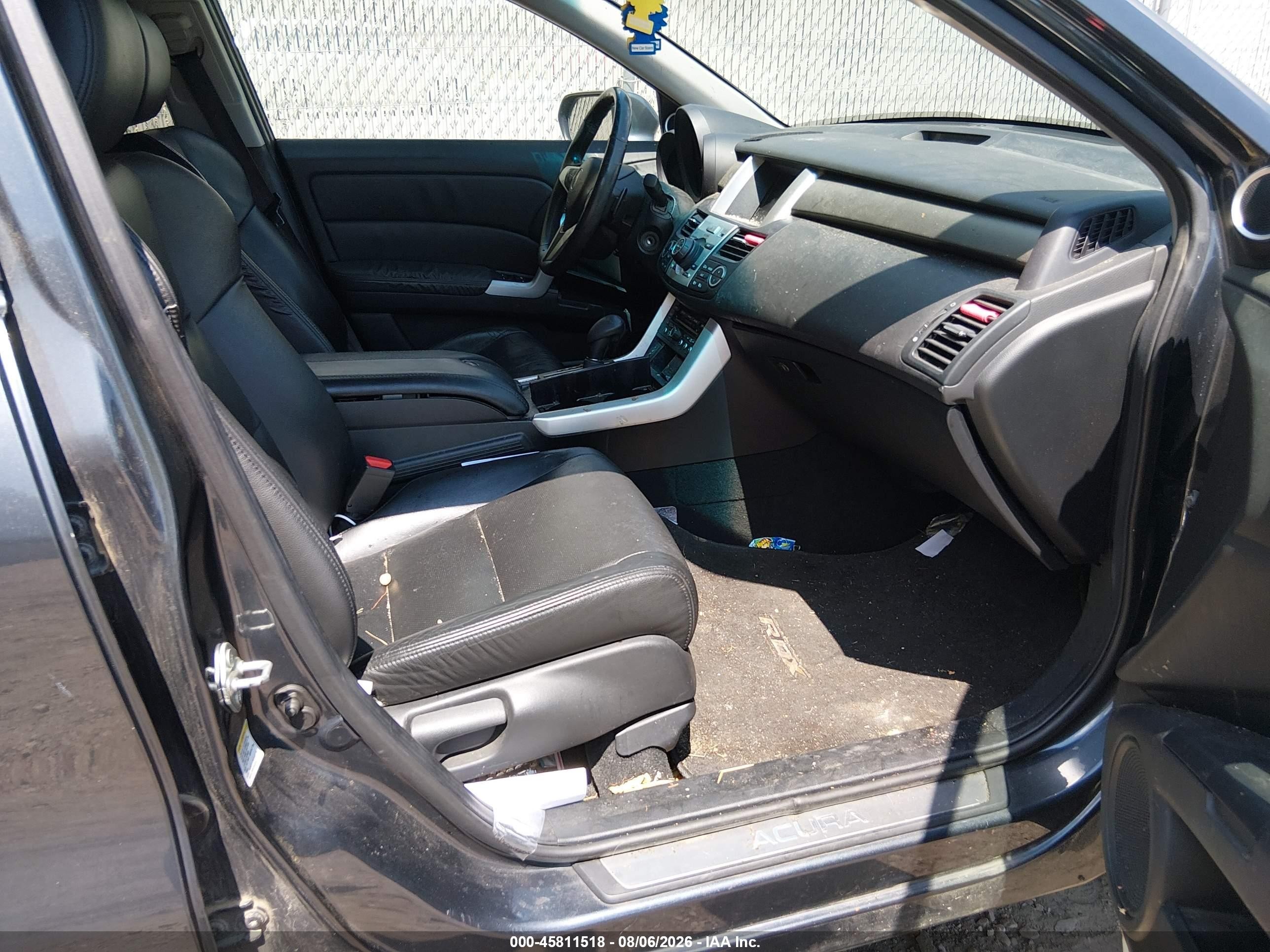 2007 Acura Rdx   Gray vin: 5J8TB185X7A019285