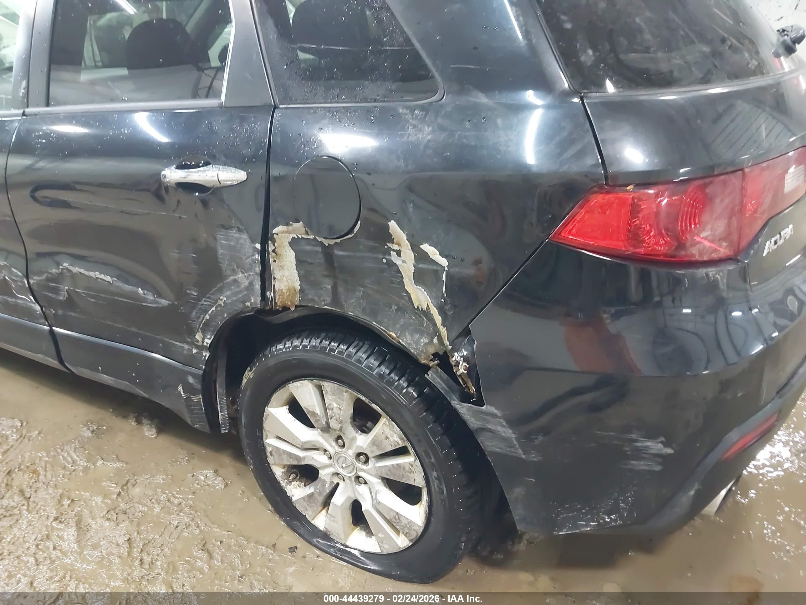 2011 Acura Rdx   Black vin: 5J8TB1H23BA006831