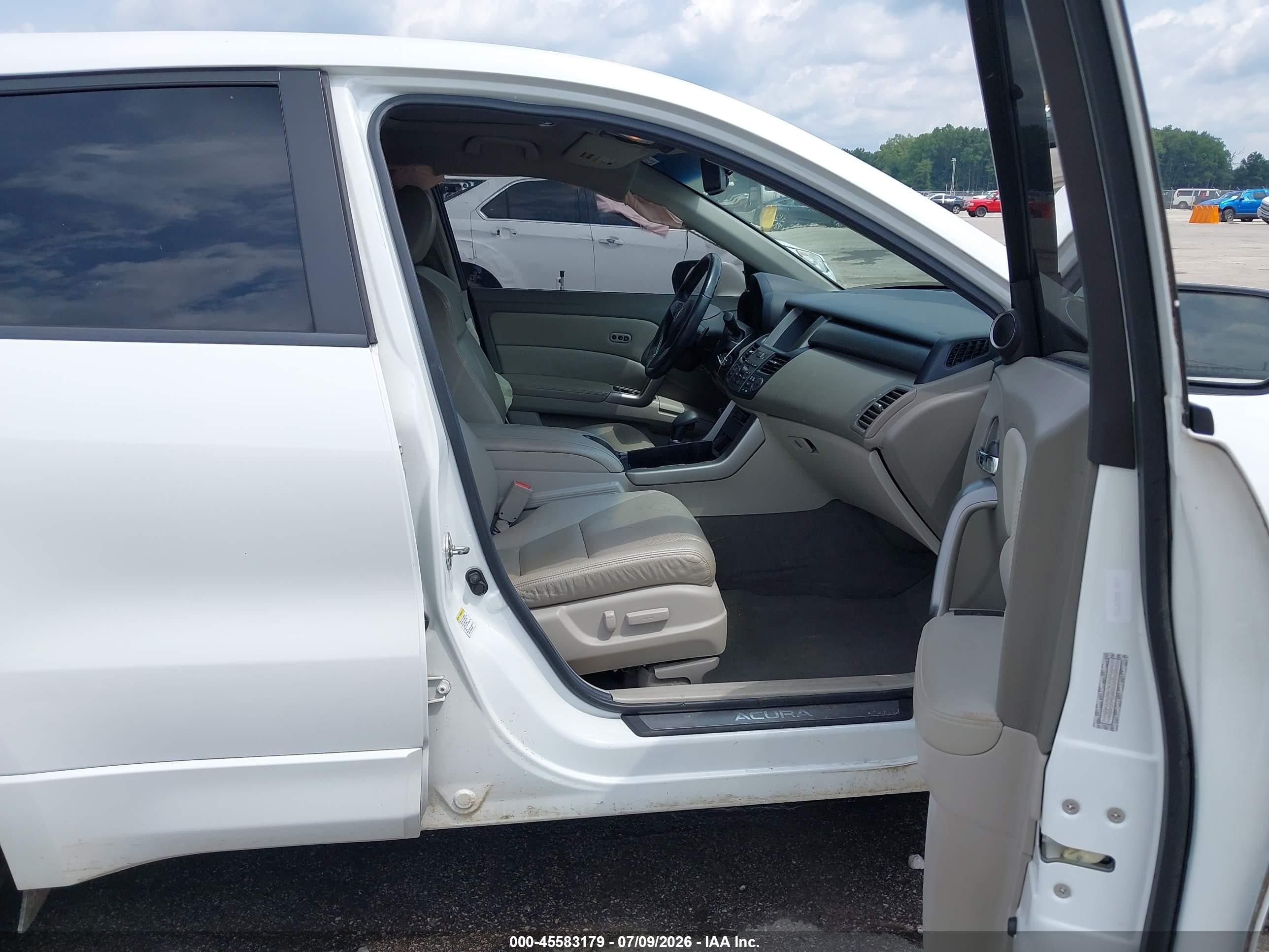 2012 Acura Rdx   Белый vin: 5J8TB1H24CA003020