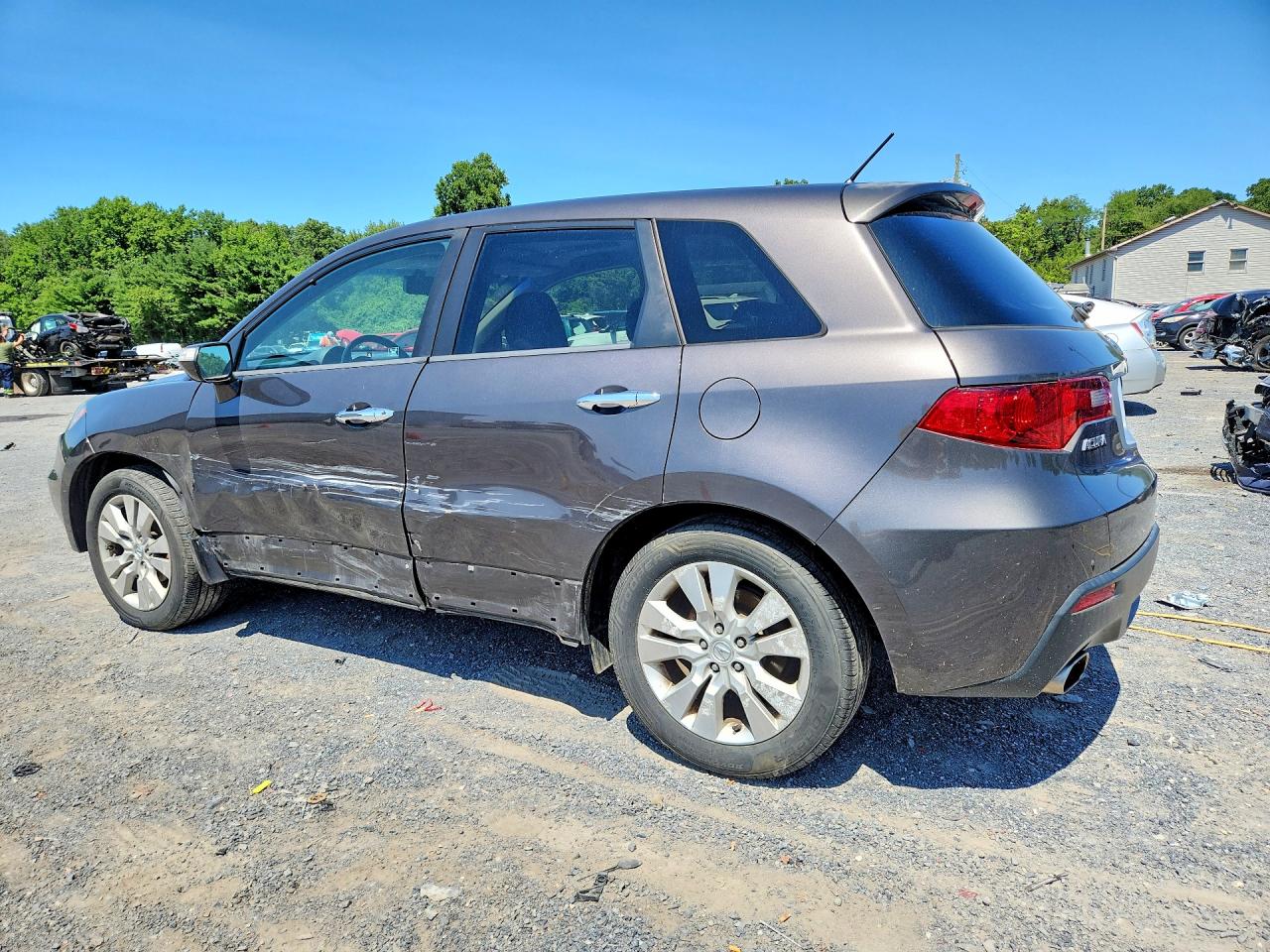 2010 Acura Rdx Gray vin: 5J8TB1H25AA005355