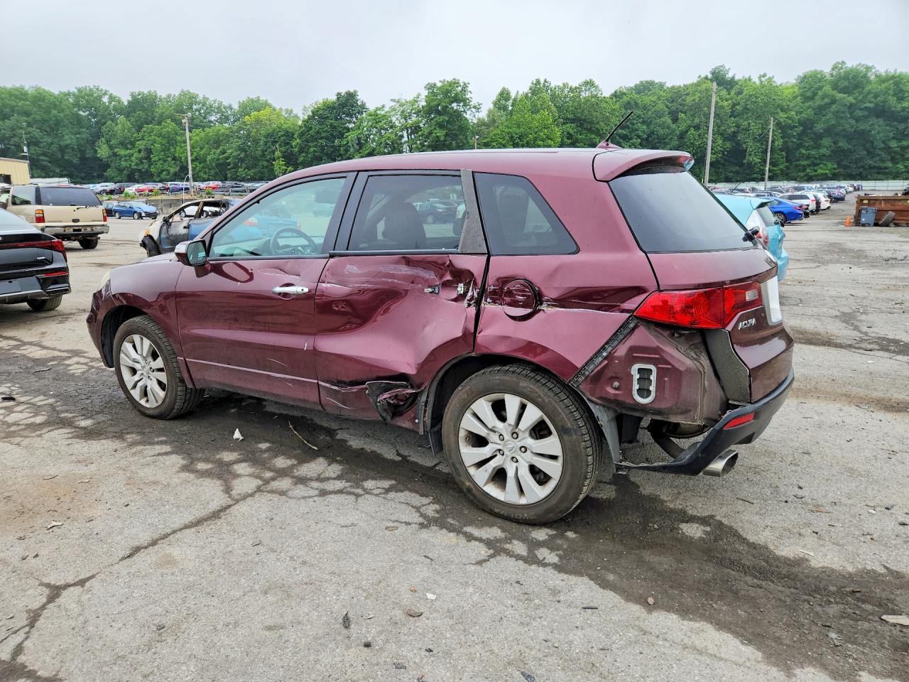 2011 Acura Rdx Red vin: 5J8TB1H27BA005682