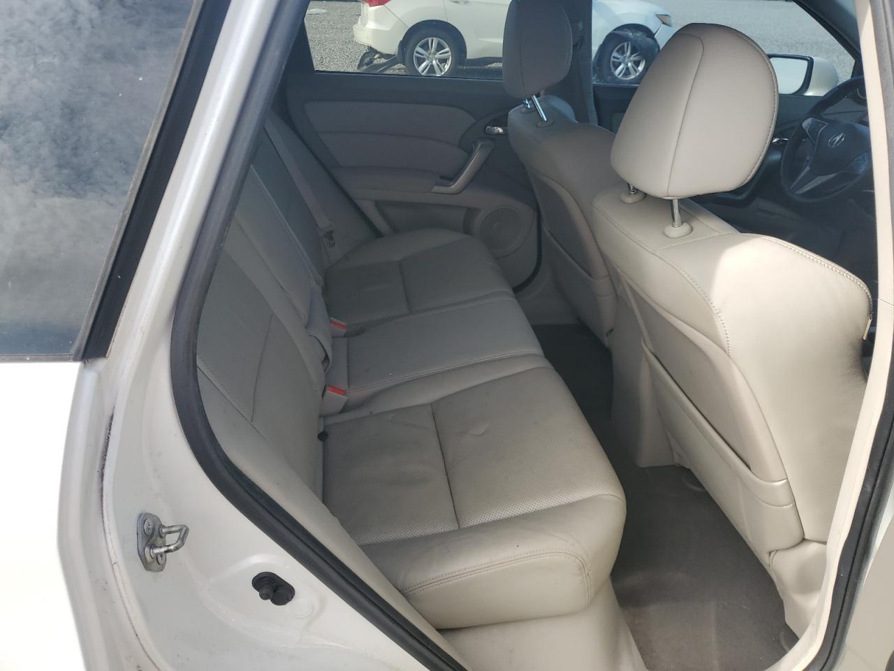 2010 Acura Rdx White vin: 5J8TB1H28AA006449