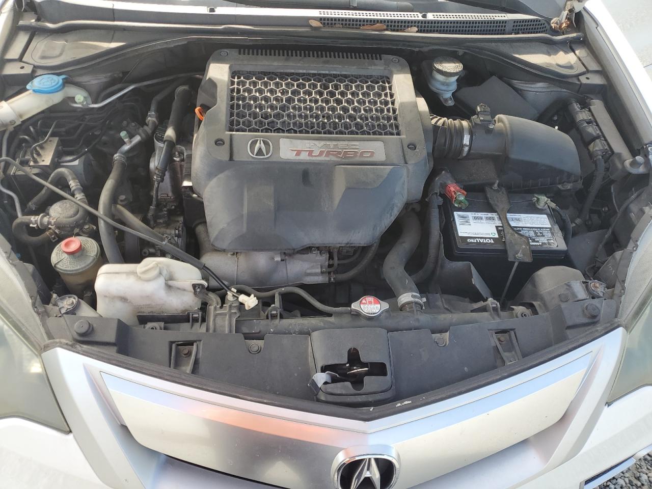 2010 Acura Rdx White vin: 5J8TB1H28AA006449