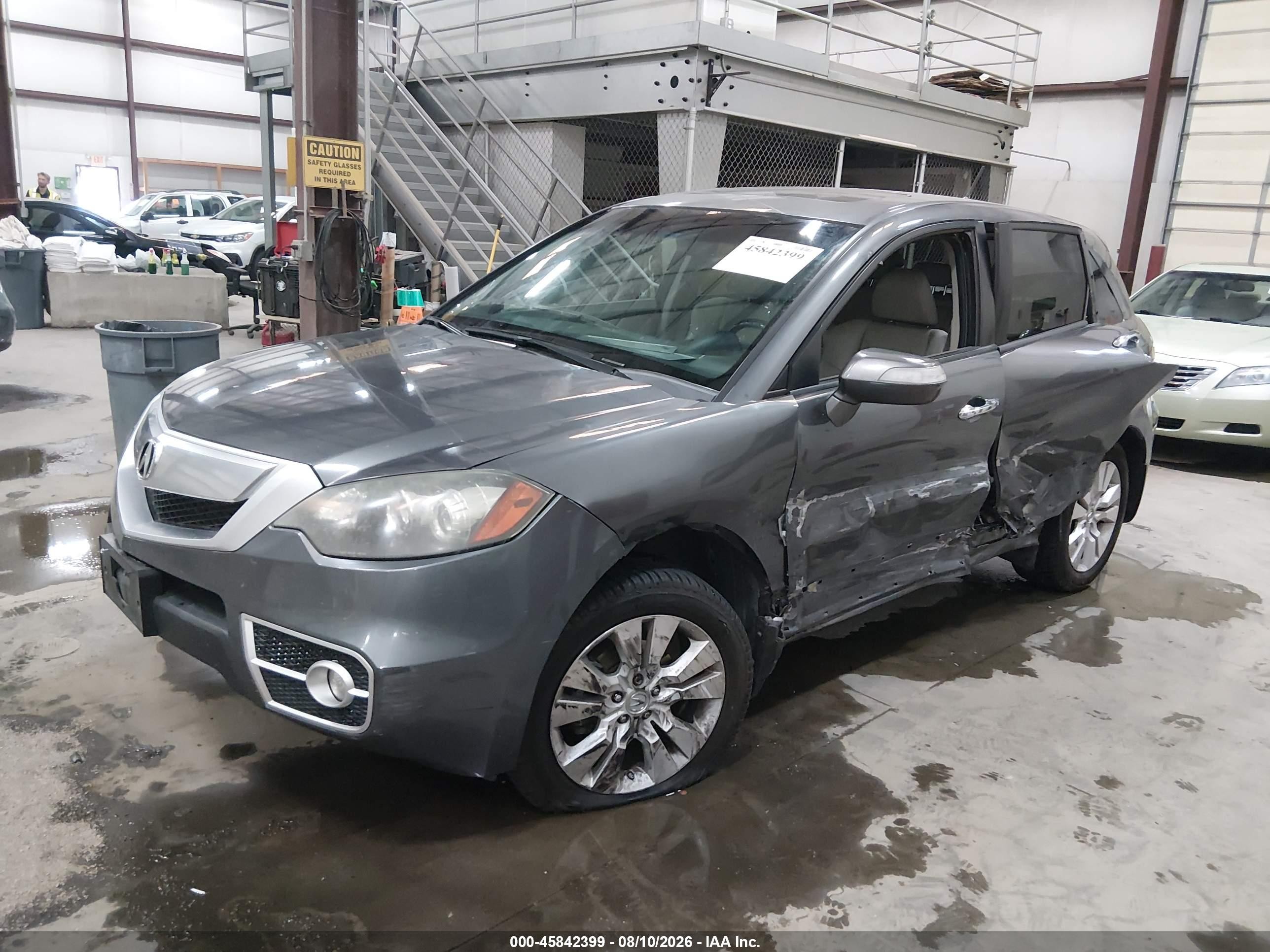 2010 Acura Rdx   Gray vin: 5J8TB1H28AA008685