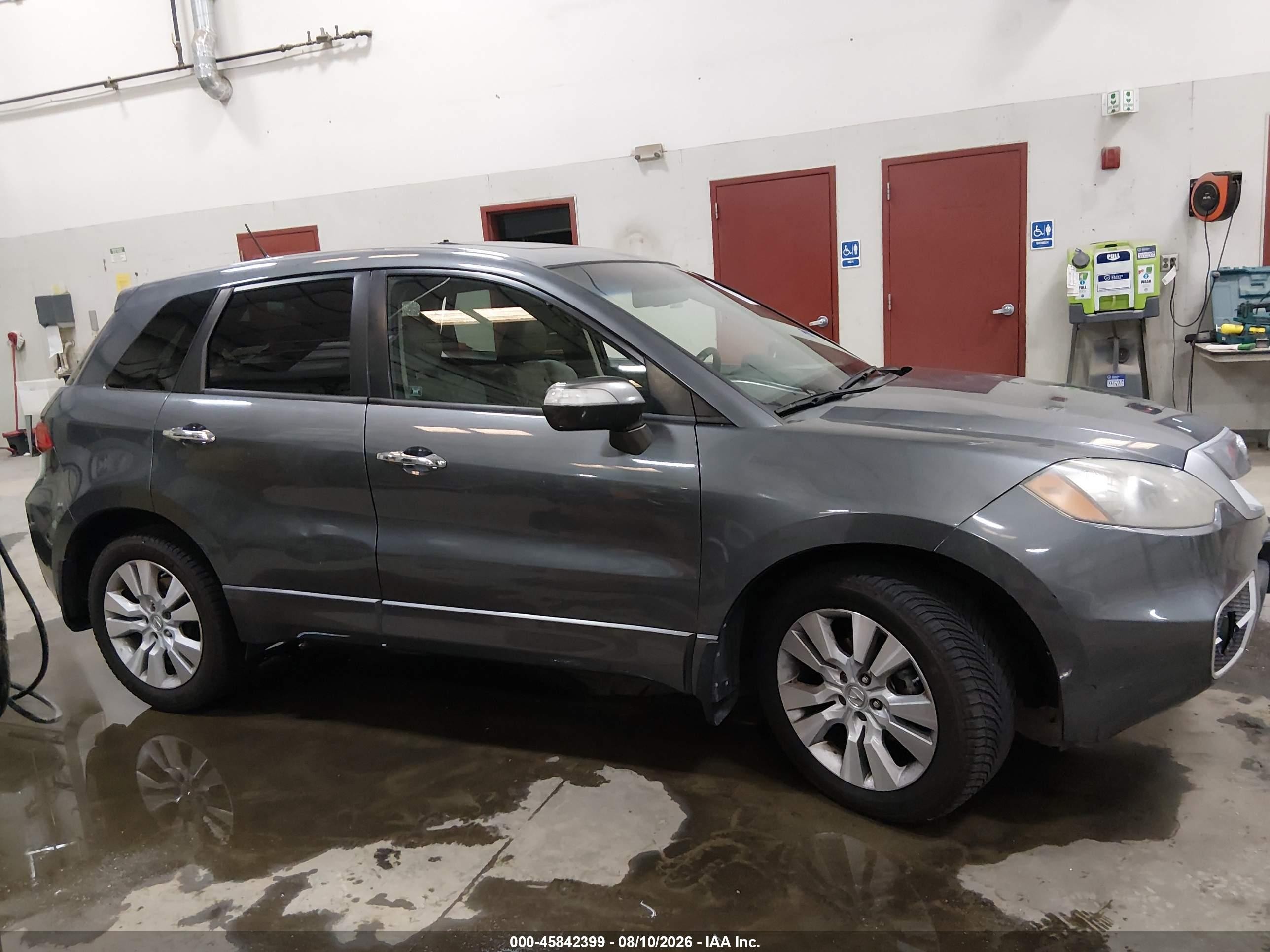 2010 Acura Rdx   Gray vin: 5J8TB1H28AA008685