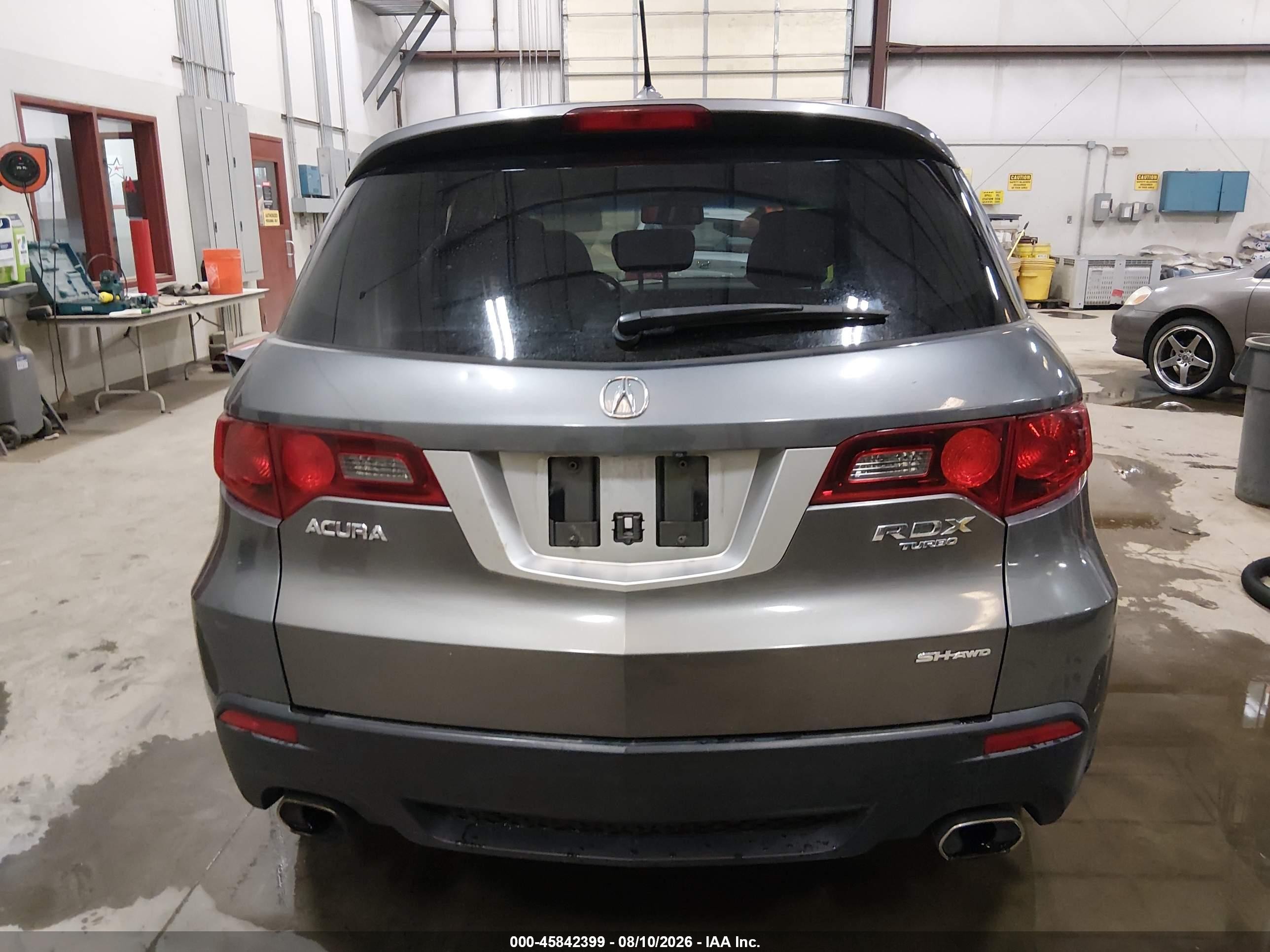 2010 Acura Rdx   Gray vin: 5J8TB1H28AA008685