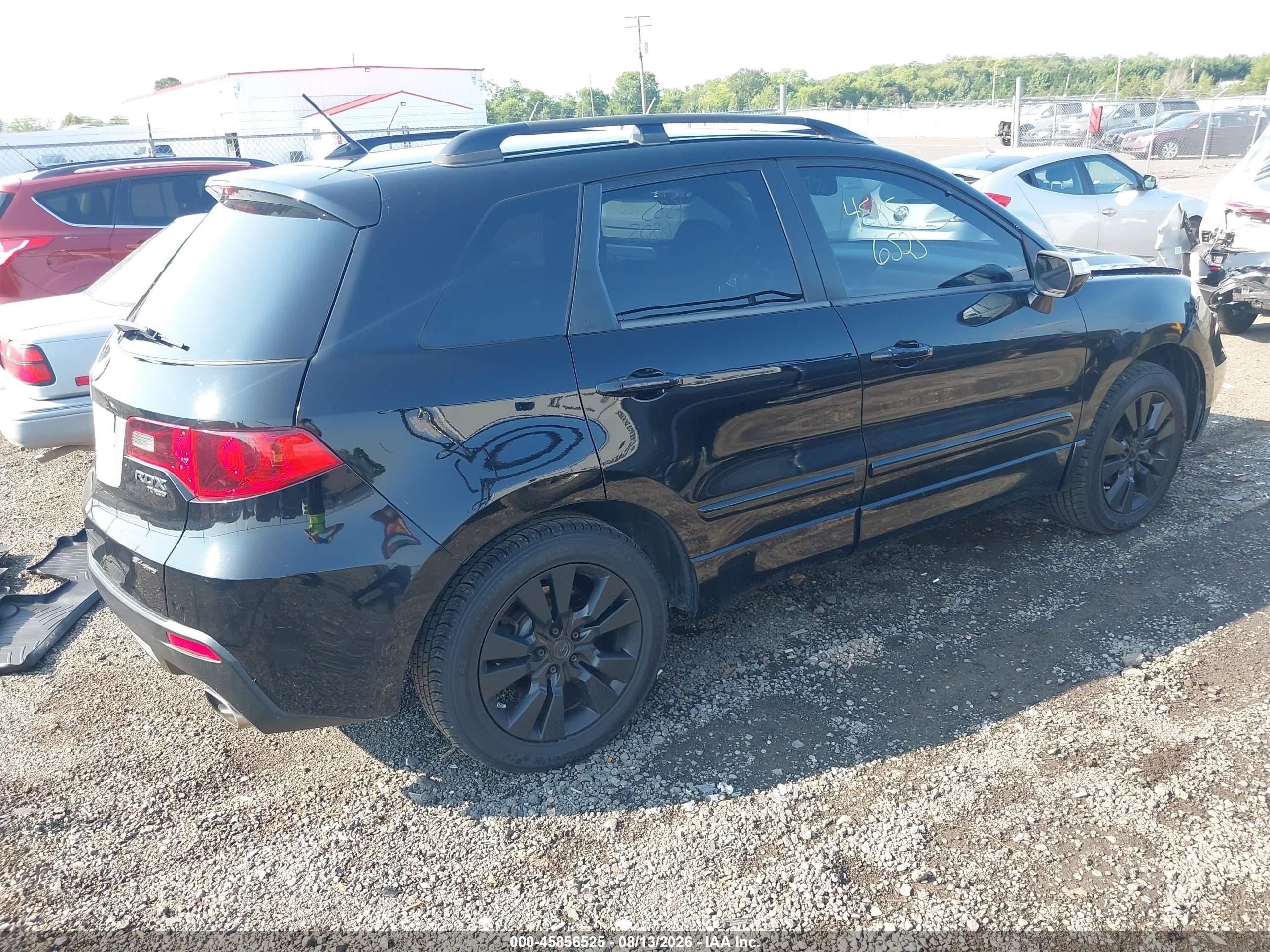 2010 Acura Rdx   Black vin: 5J8TB1H2XAA005688