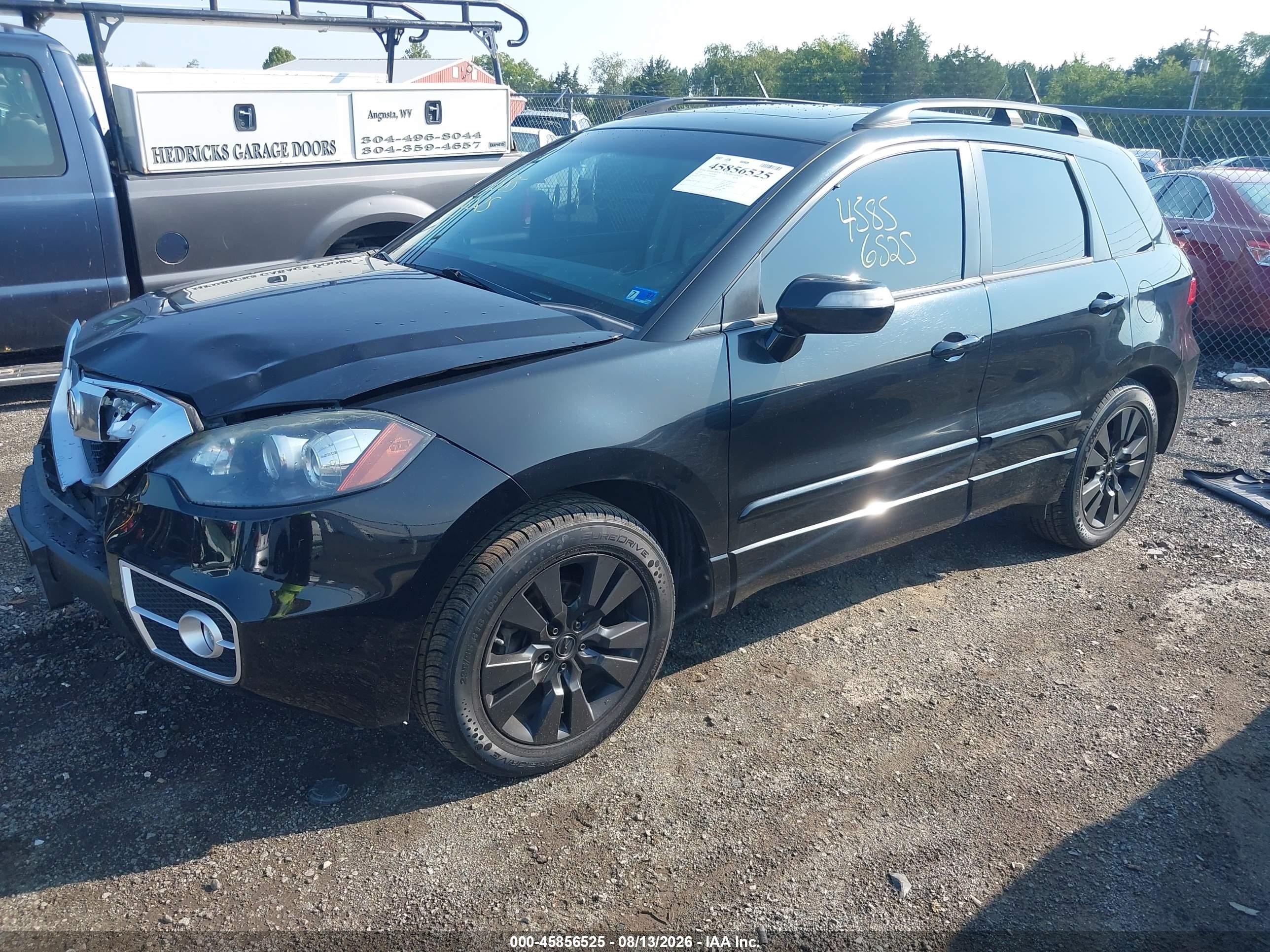 2010 Acura Rdx   Black vin: 5J8TB1H2XAA005688