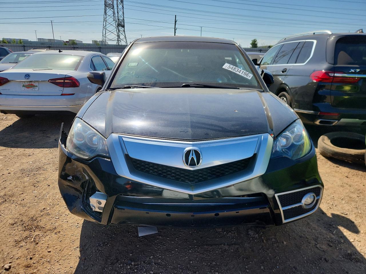 2012 Acura Rdx Black vin: 5J8TB1H2XCA004785