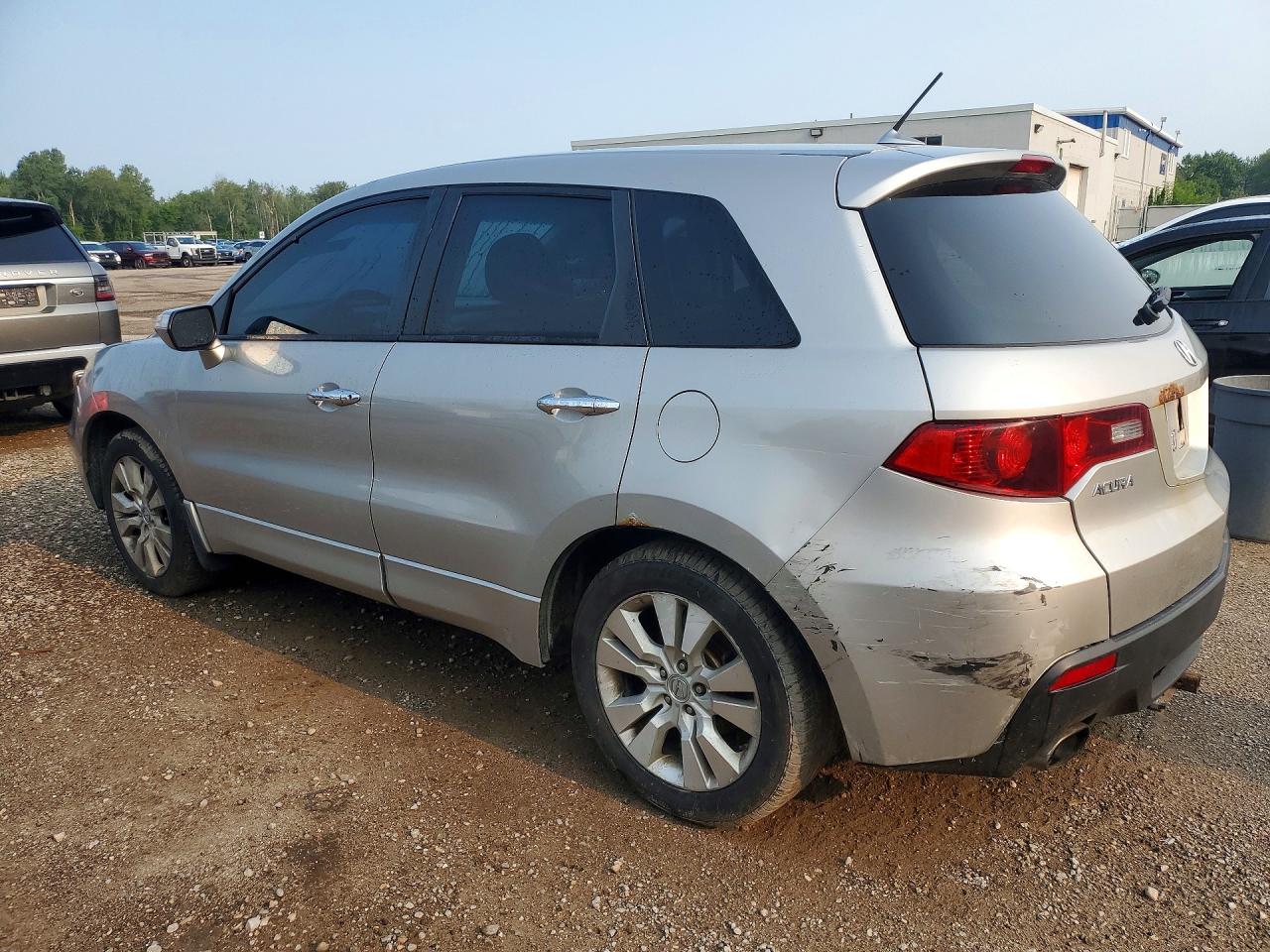 2010 Acura Rdx Silver vin: 5J8TB1H50AA800517