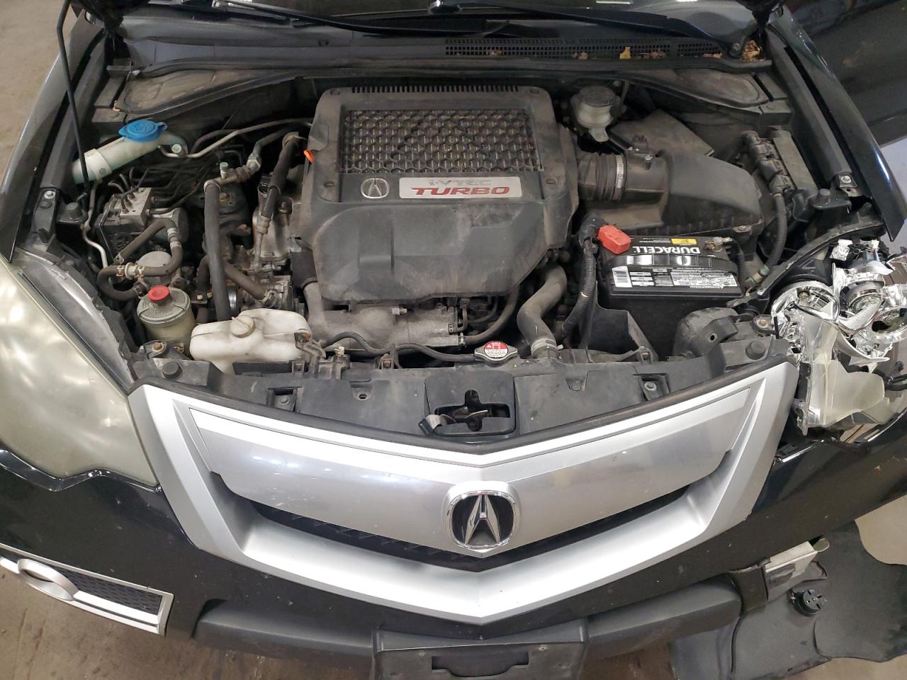 2011 Acura Rdx Technology Черный vin: 5J8TB1H51BA001380