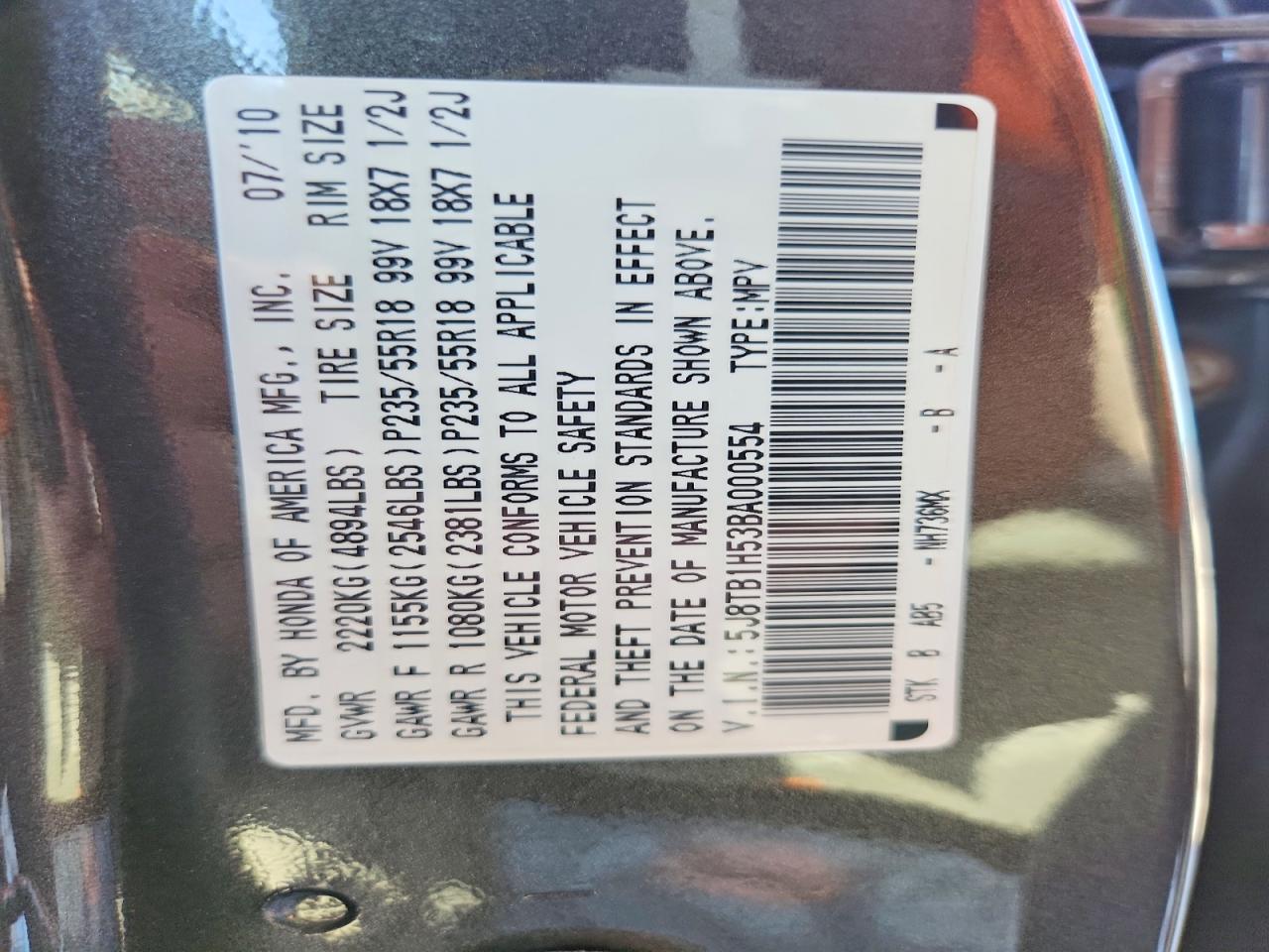 2011 Acura Rdx Technology Gray vin: 5J8TB1H53BA000554