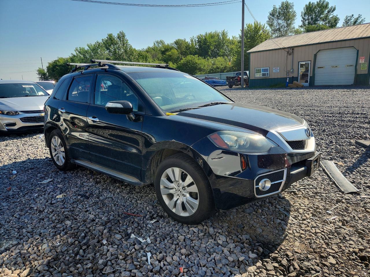 2010 Acura Rdx Technology Черный vin: 5J8TB1H54AA006670