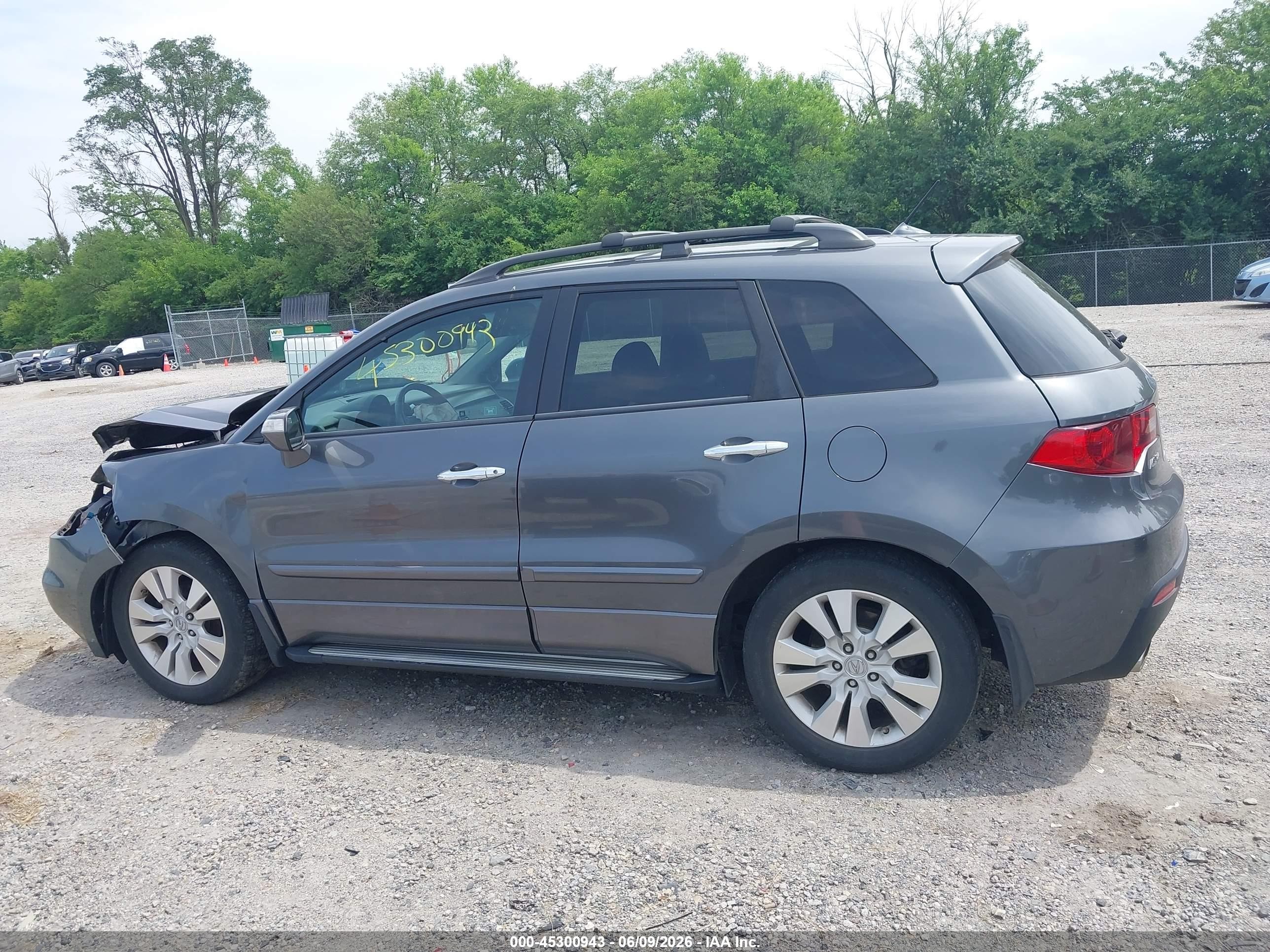 2011 Acura Rdx Gray vin: 5J8TB1H54BA001535