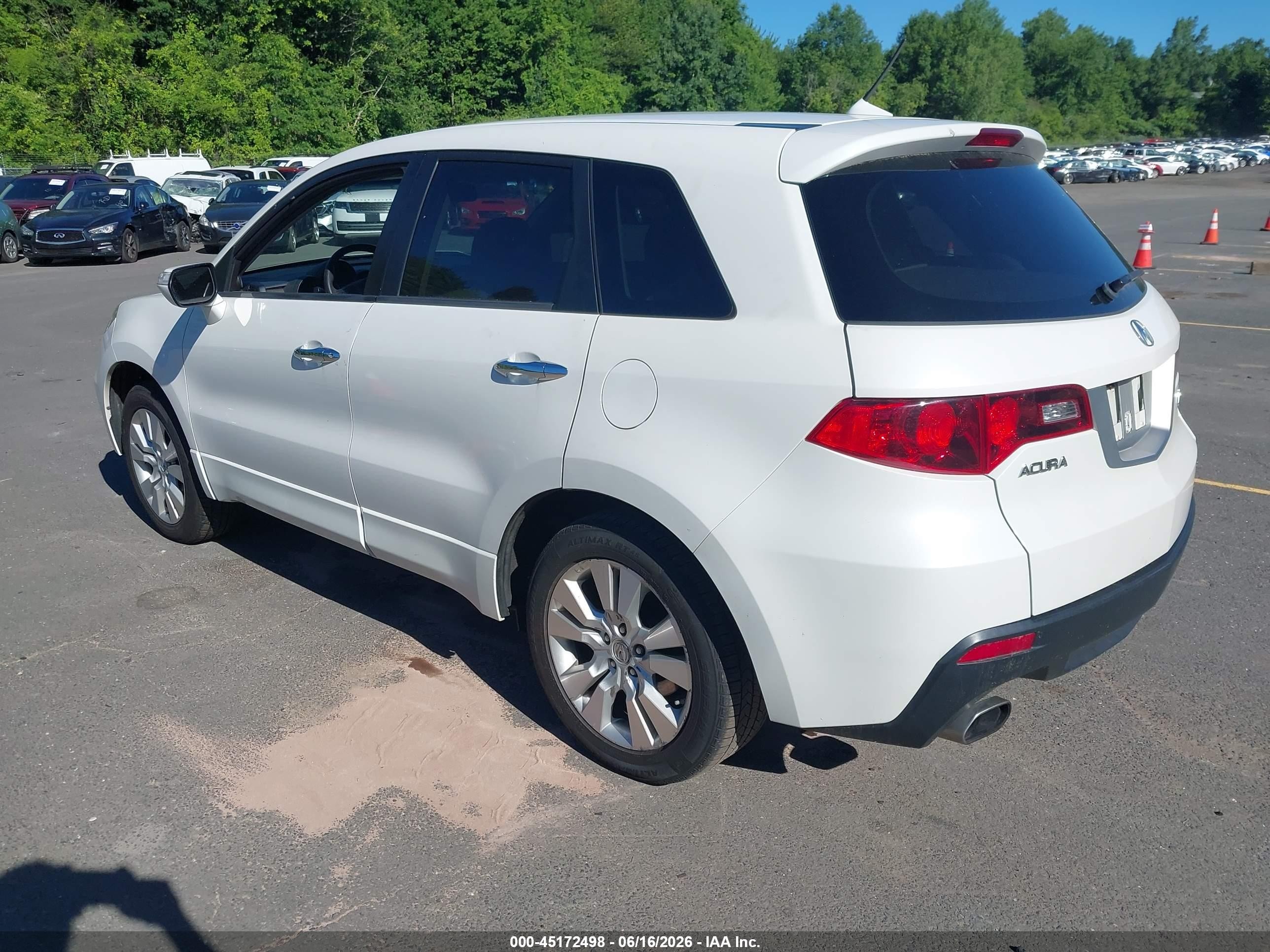 2011 Acura Rdx   Белый vin: 5J8TB1H54BA007304