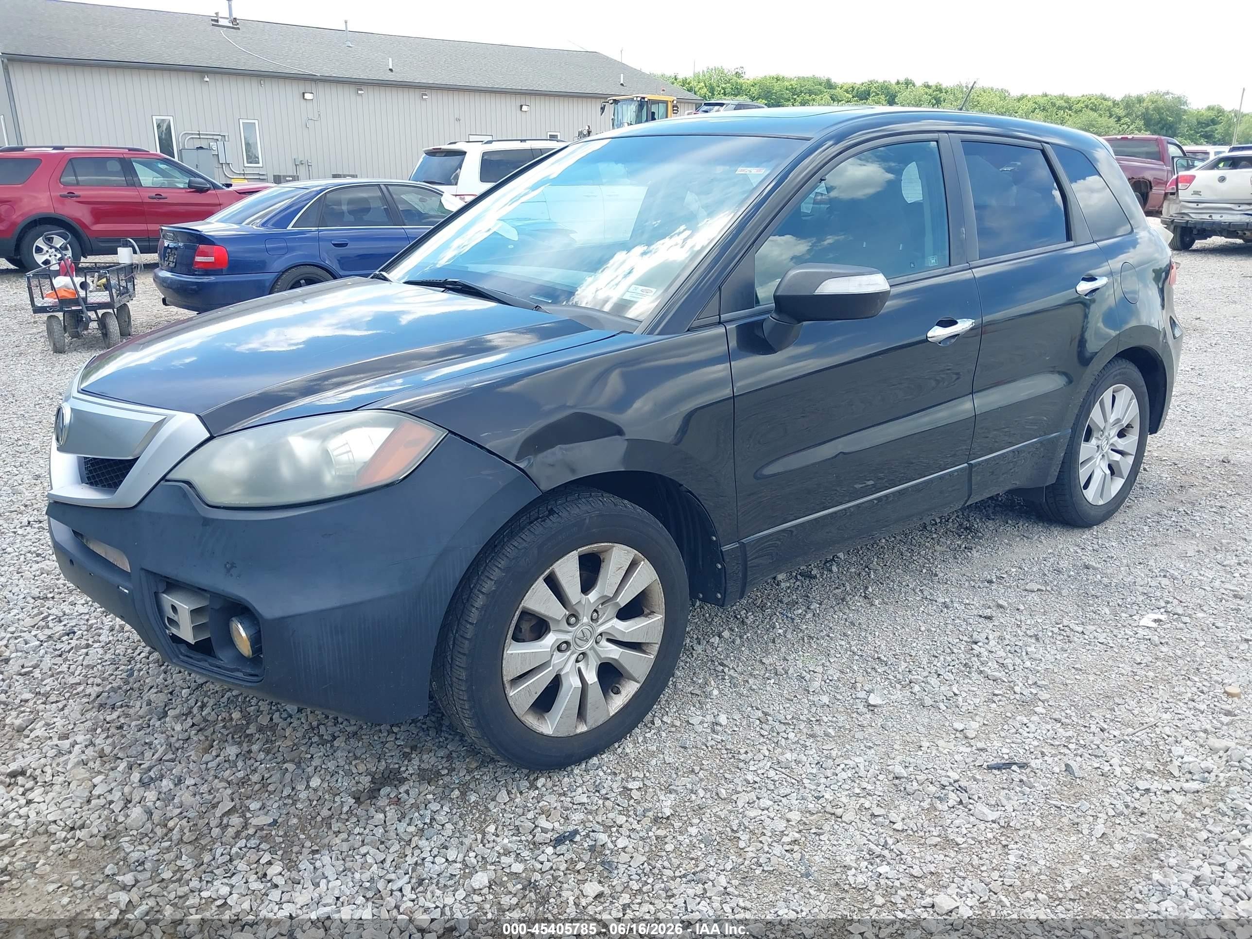 2010 Acura Rdx   Black vin: 5J8TB1H55AA005477
