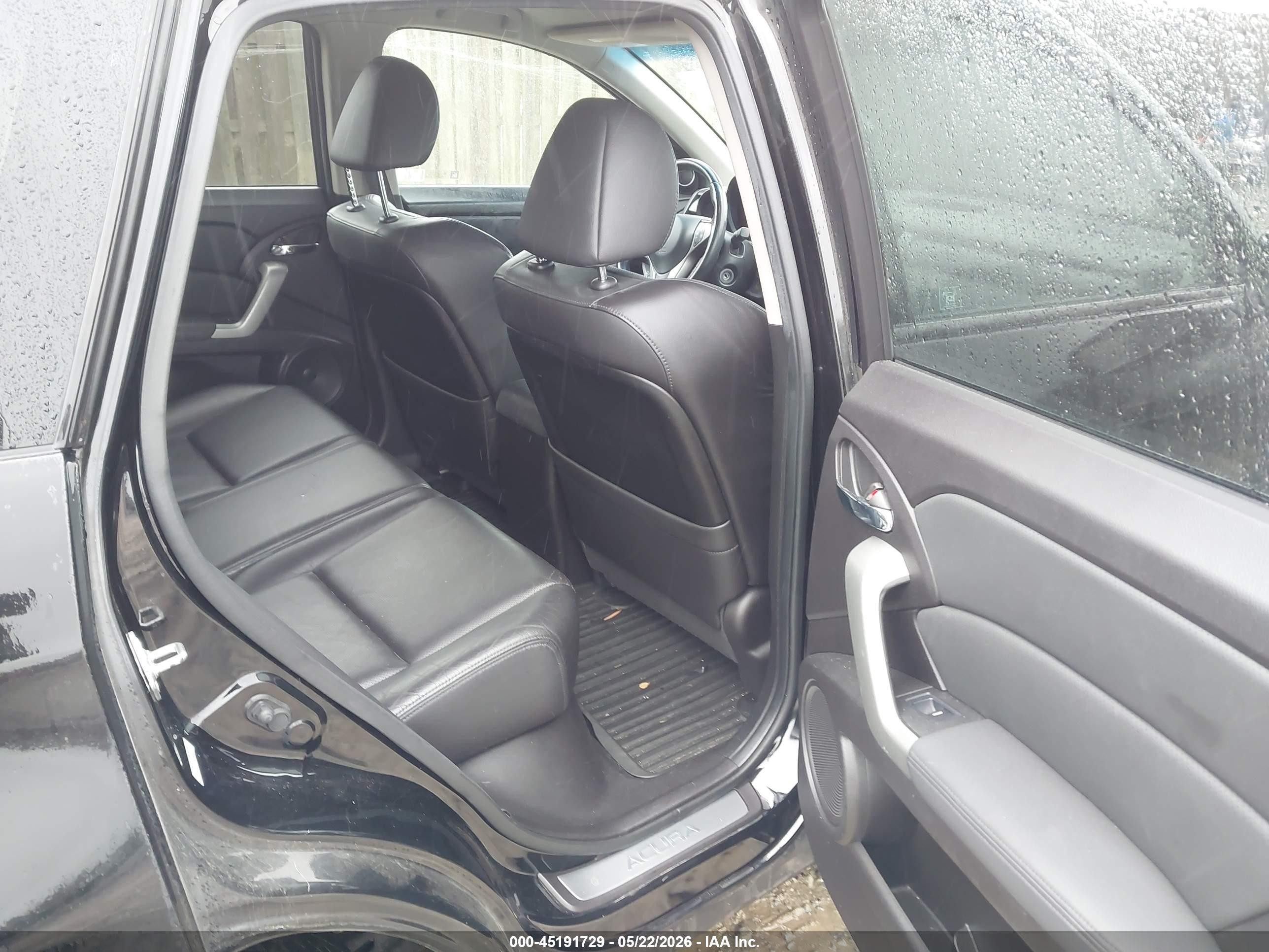 2011 Acura Rdx   Black vin: 5J8TB1H56BA001276