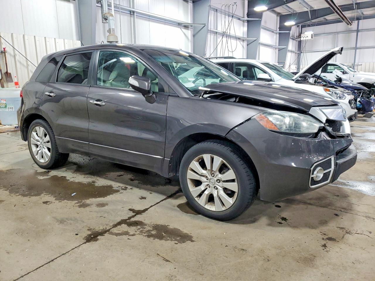 2011 Acura Rdx Technology Серый vin: 5J8TB1H56BA003030