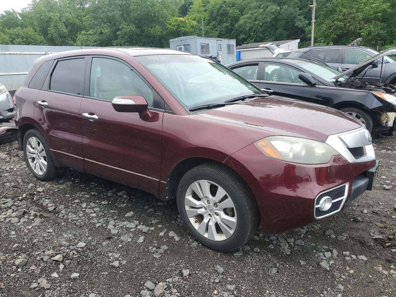 2011 Acura Rdx Technology Burgundy vin: 5J8TB1H56BA006400