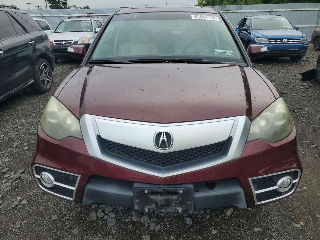 2011 Acura Rdx Technology Burgundy vin: 5J8TB1H56BA006400