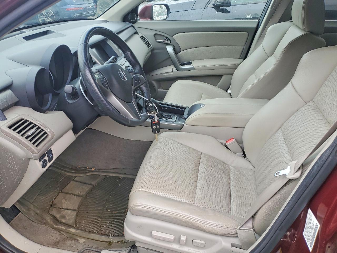 2011 Acura Rdx Technology Burgundy vin: 5J8TB1H56BA006400