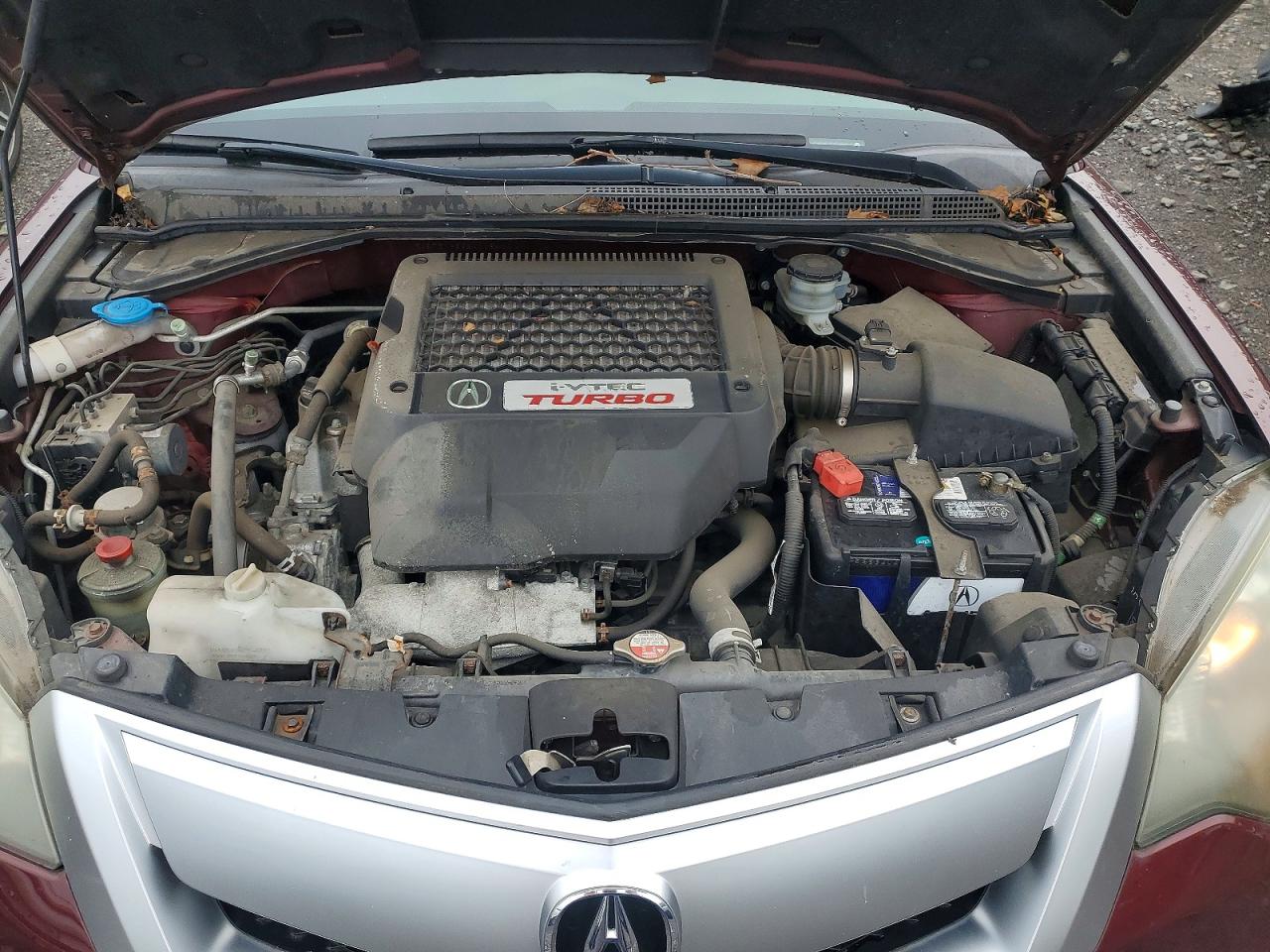 2011 Acura Rdx Technology Burgundy vin: 5J8TB1H56BA006400