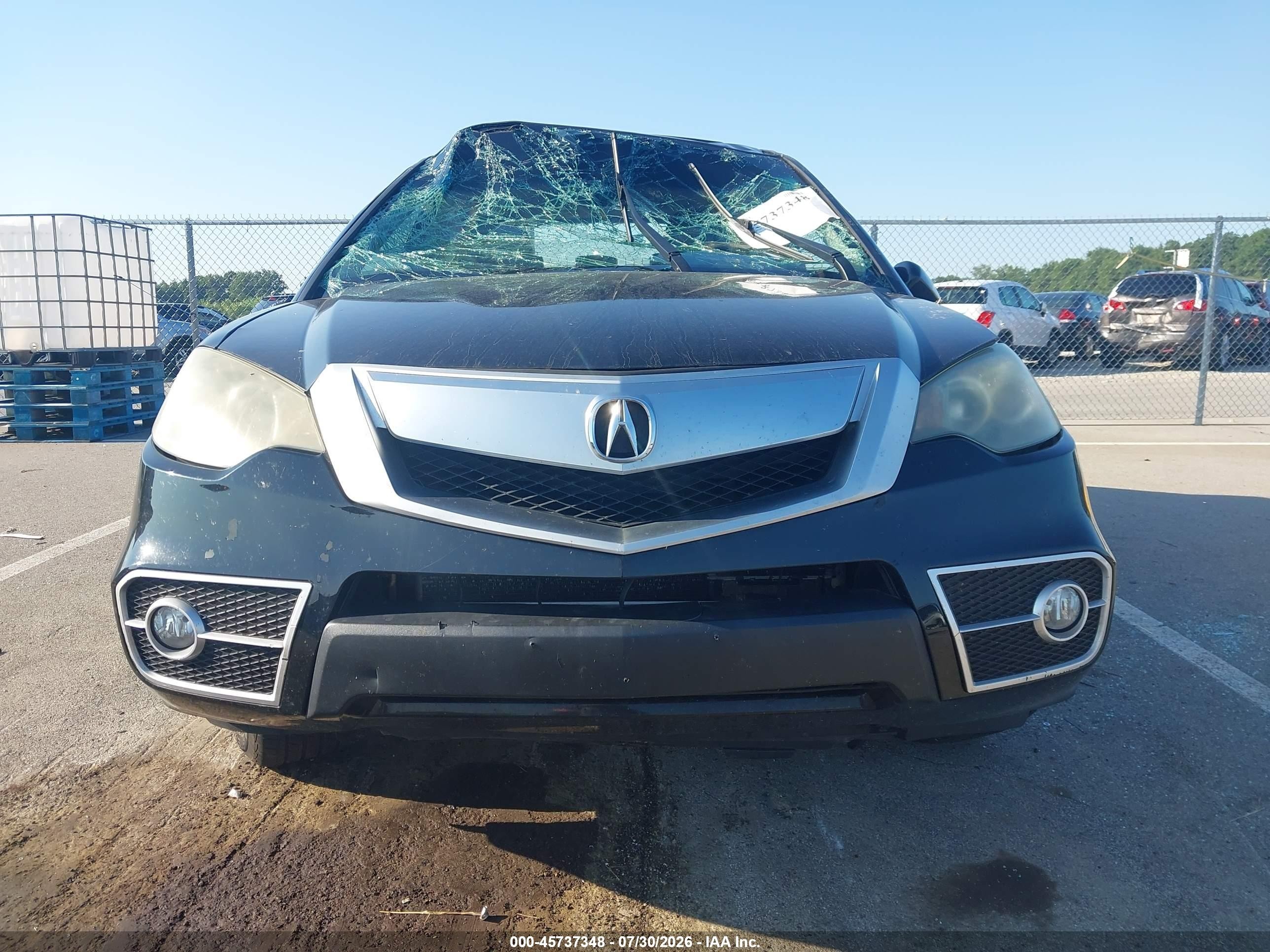 2010 Acura Rdx   Black vin: 5J8TB1H58AA002038