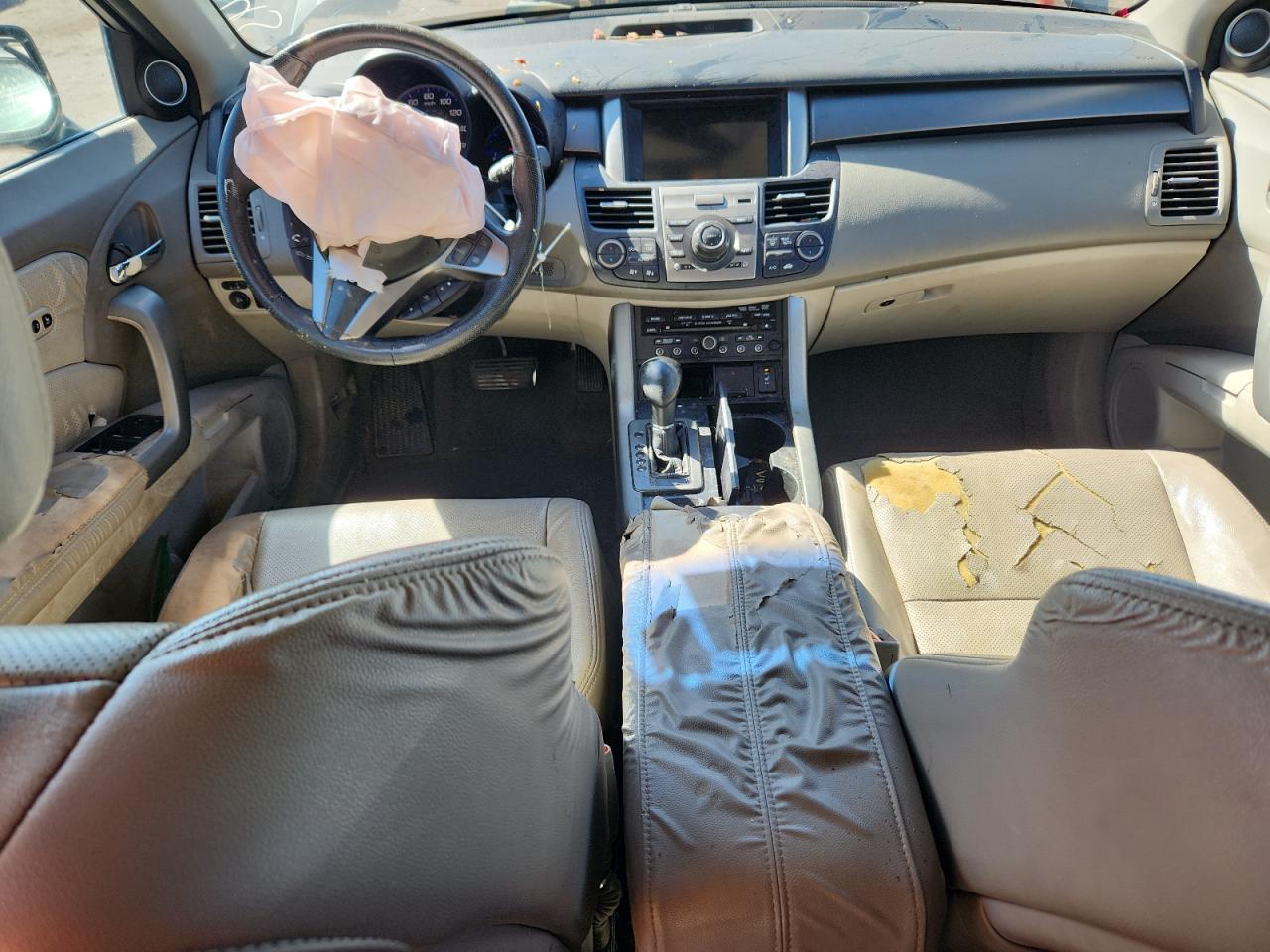 2010 Acura Rdx Technology Серый vin: 5J8TB1H58AA006395