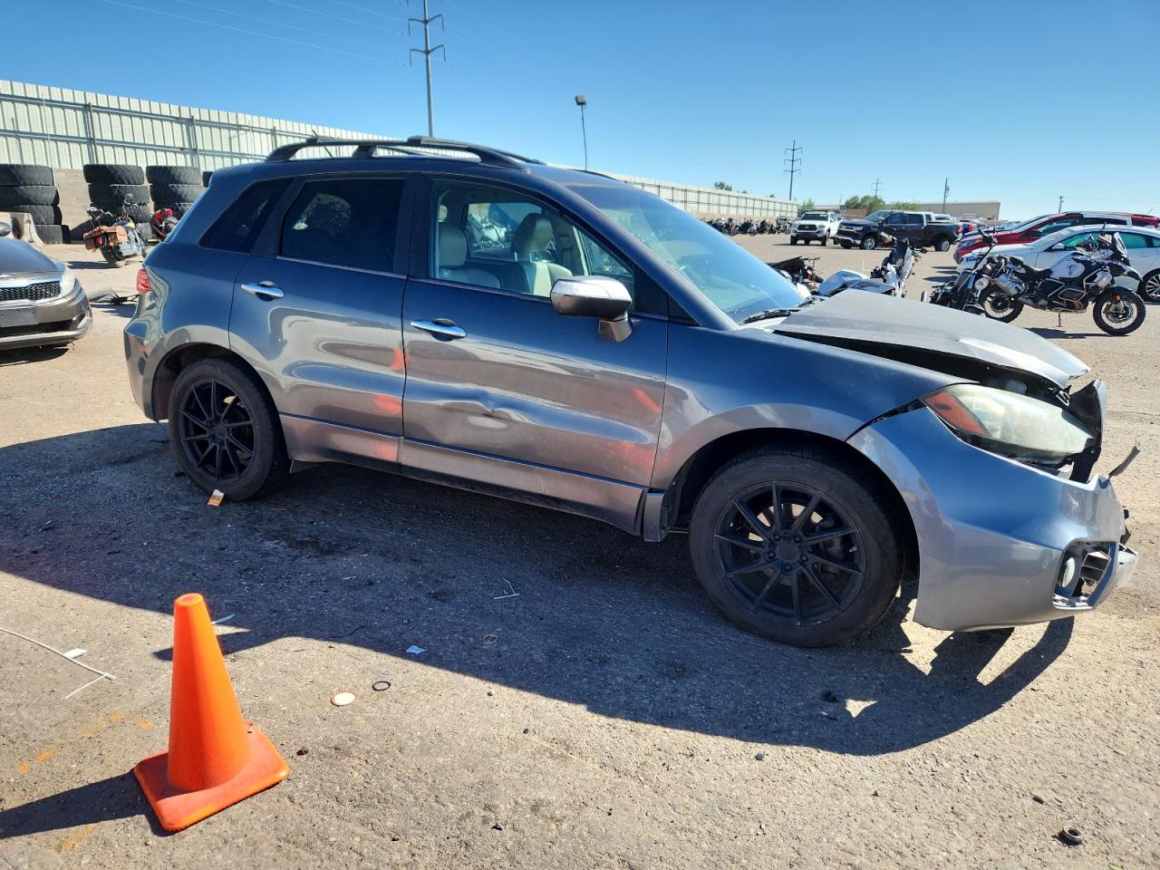2010 Acura Rdx Technology Серый vin: 5J8TB1H58AA006395