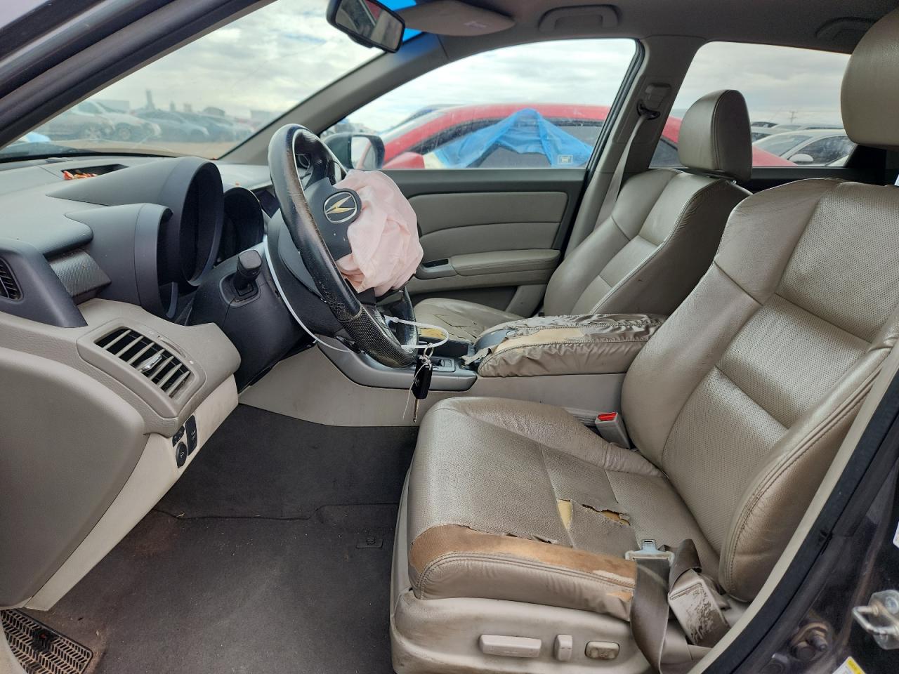 2010 Acura Rdx Technology Серый vin: 5J8TB1H58AA006395
