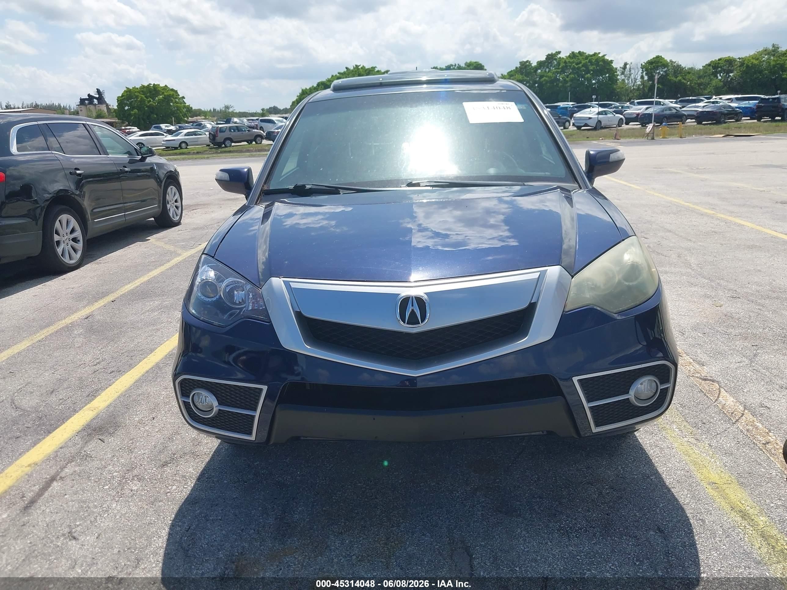 2010 Acura Rdx   Dark Blue vin: 5J8TB1H58AA801768