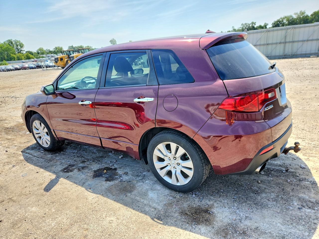 2011 Acura Rdx Technology Burgundy vin: 5J8TB1H58BA004292