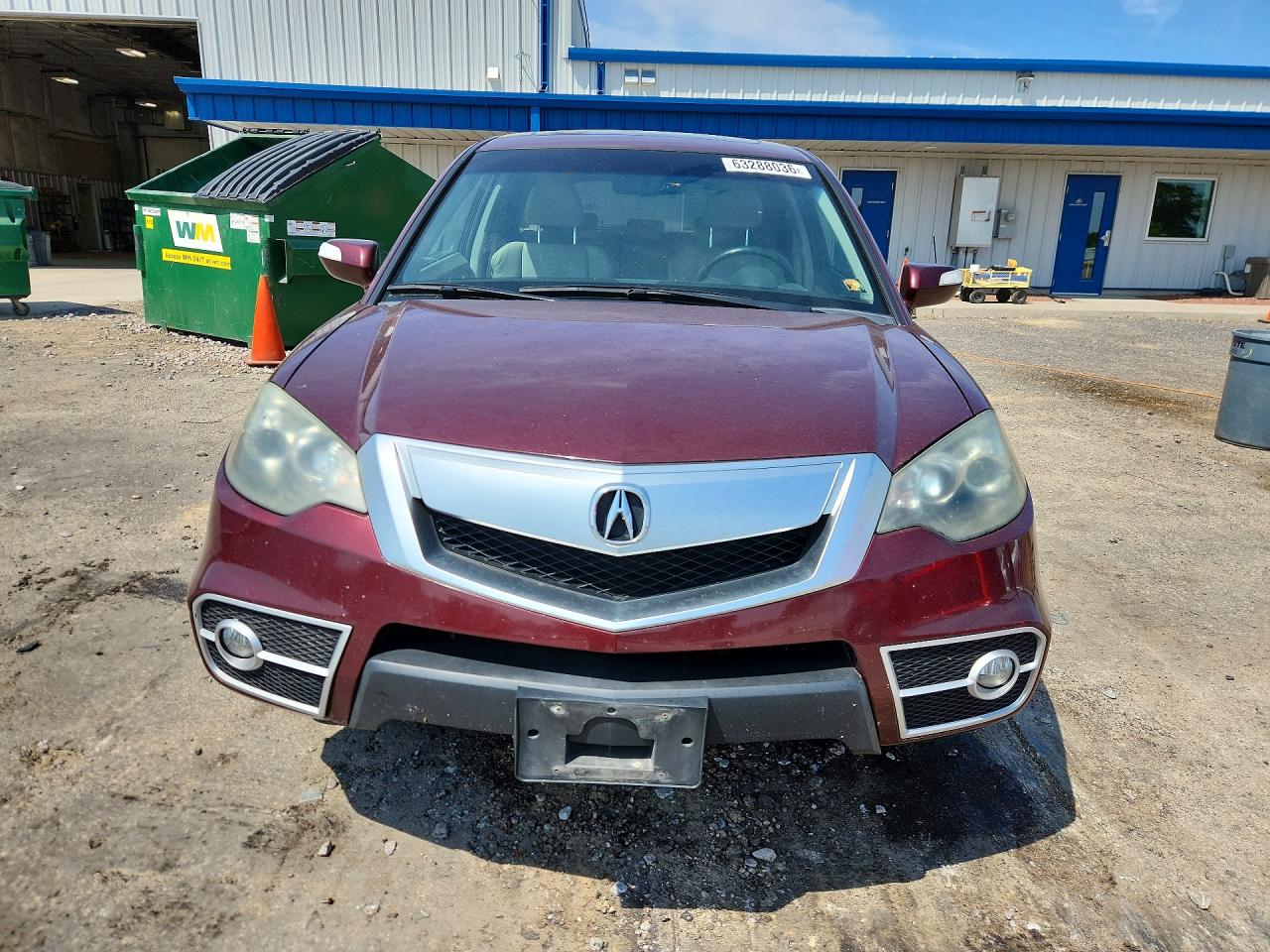 2011 Acura Rdx Technology Burgundy vin: 5J8TB1H58BA004292