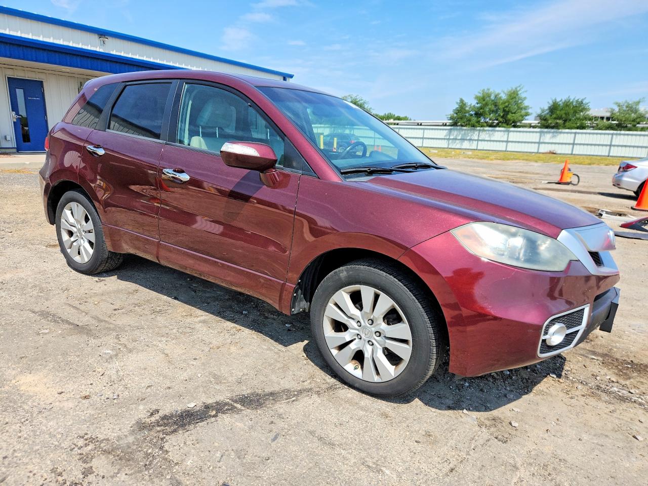 2011 Acura Rdx Technology Burgundy vin: 5J8TB1H58BA004292