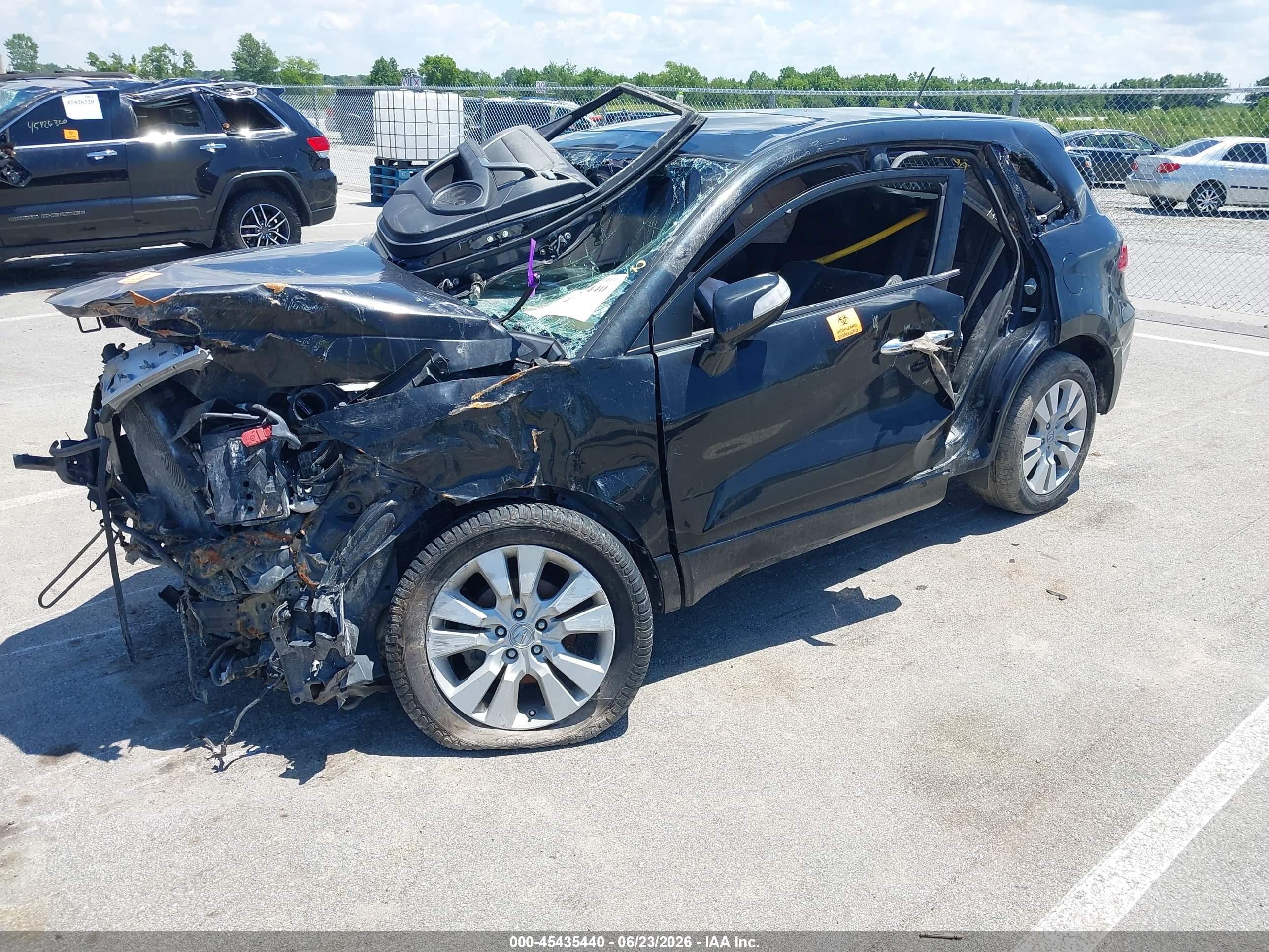 2011 Acura Rdx Черный vin: 5J8TB1H59BA000462