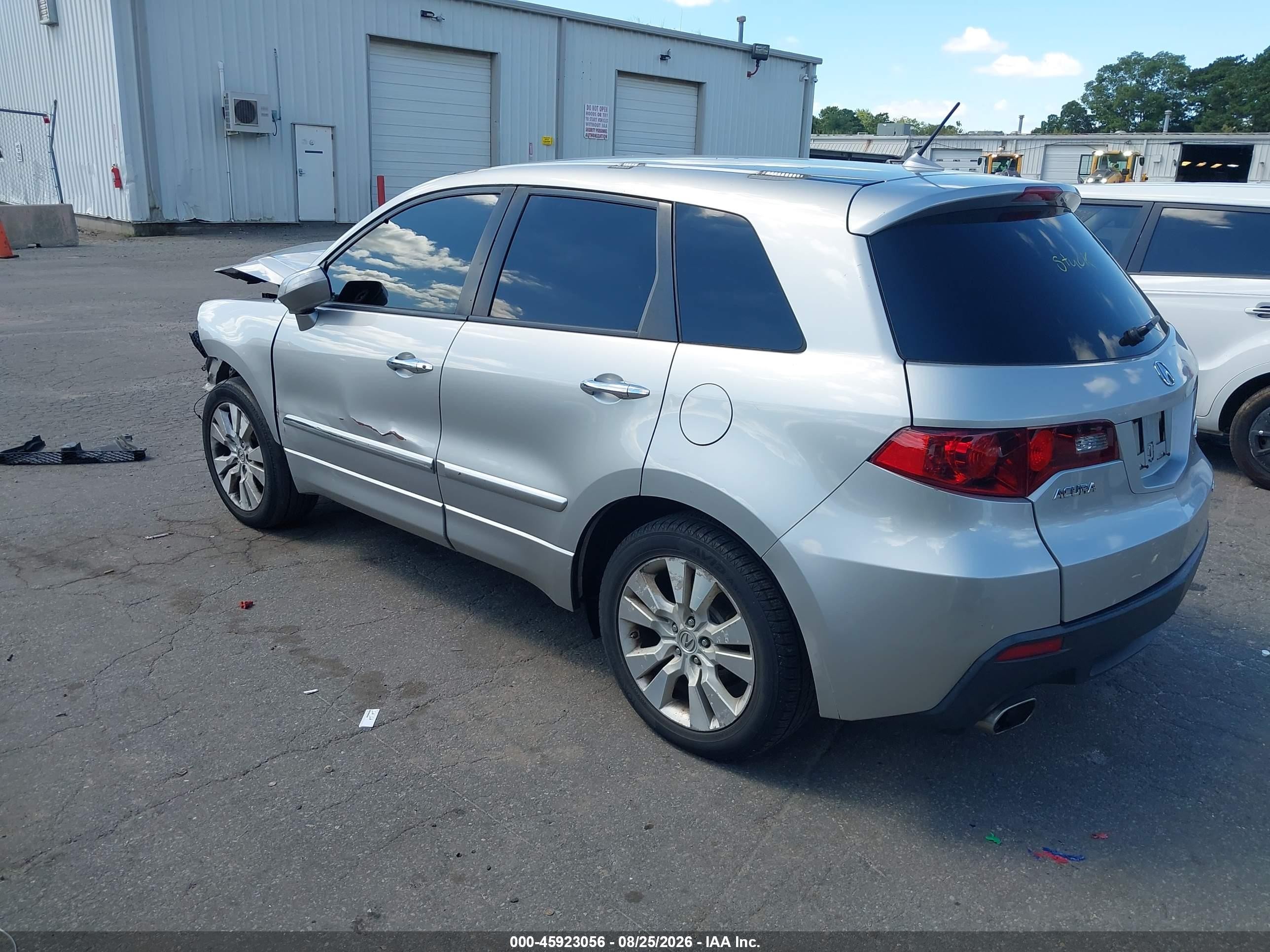 2010 Acura Rdx   Silver vin: 5J8TB1H5XAA003787